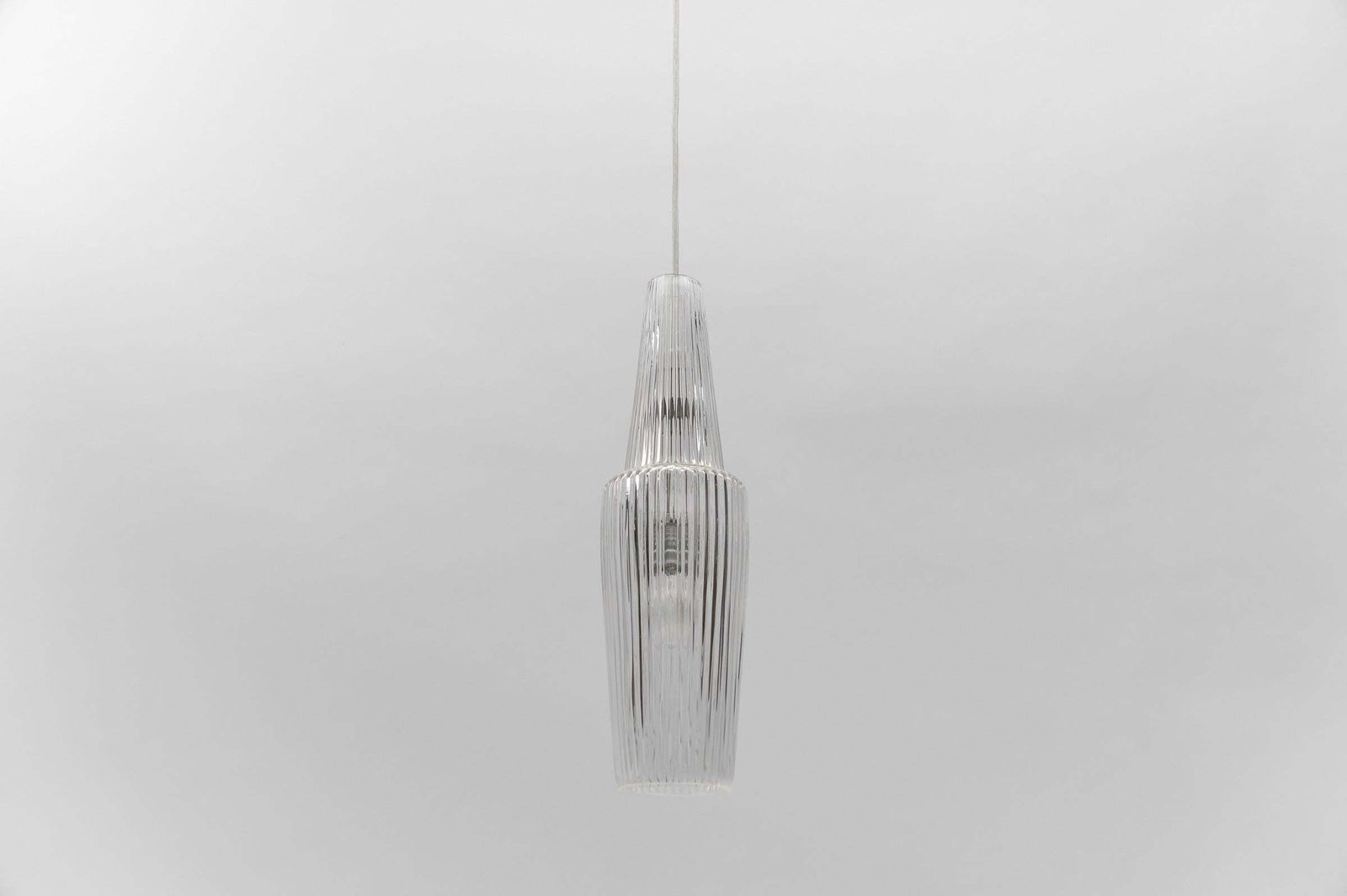 Glass Ceiling Lamp "Pisa" By Aloys Gangkofner For Peill & Putzler, 1950s photo furniture