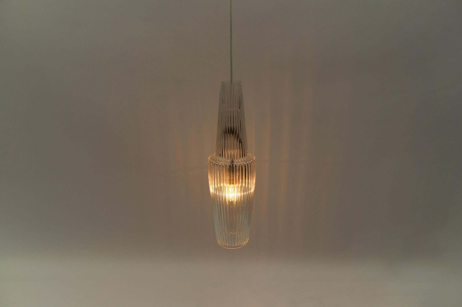 photo furniture Glass Ceiling Lamp "Pisa" By Aloys Gangkofner For Peill & Putzler, 1950s