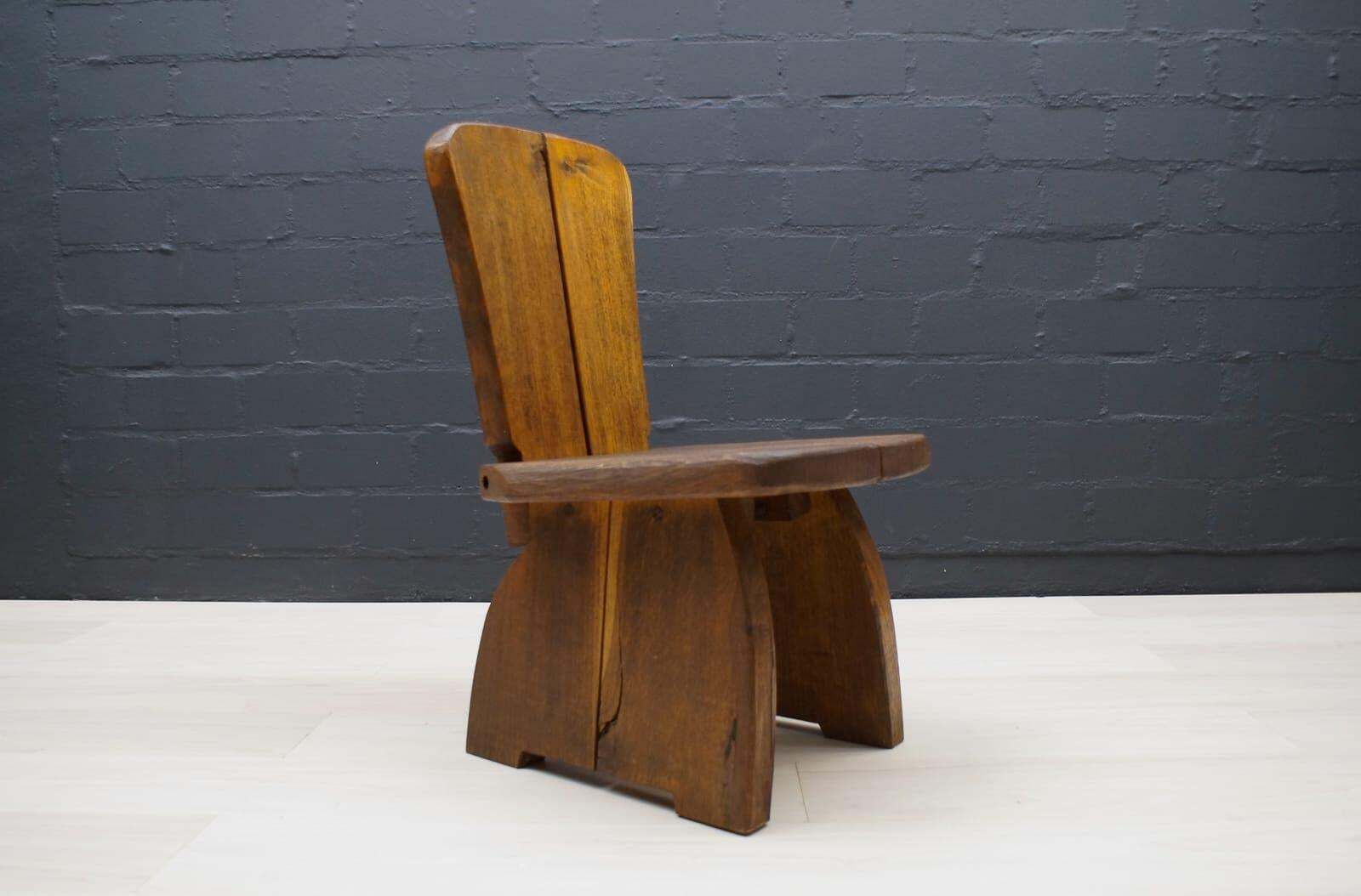 Wooden French Prvincial Chair, 1960s photo for sale