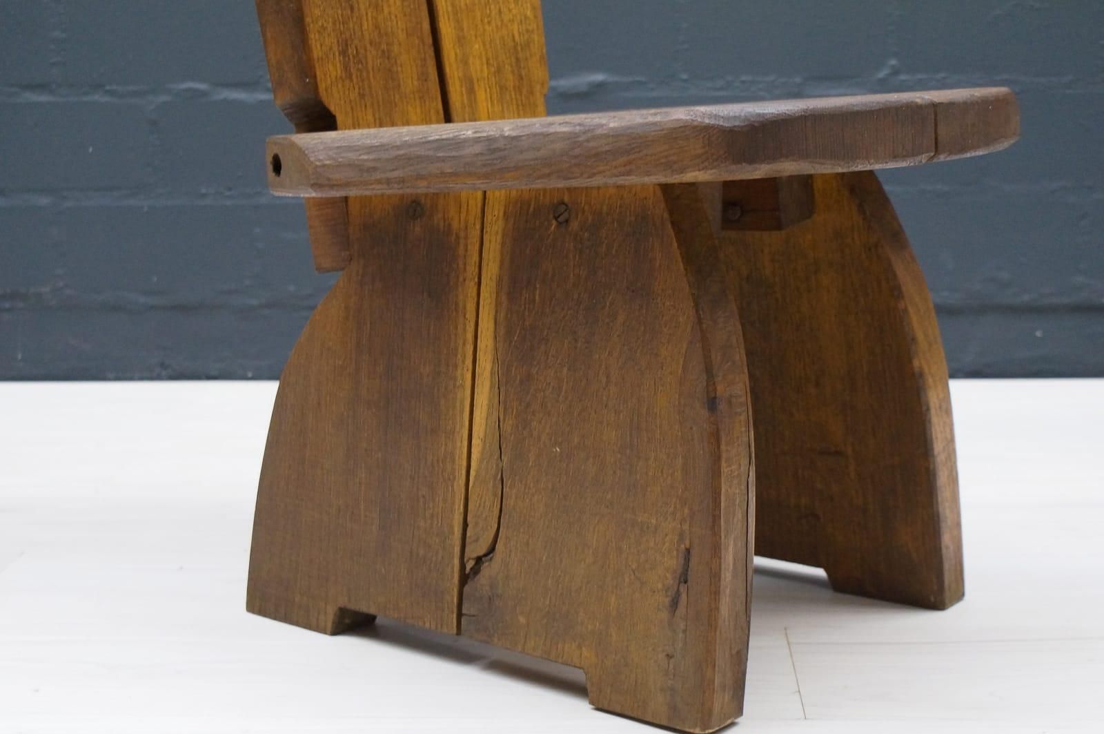 photo furniture Wooden French Prvincial Chair, 1960s