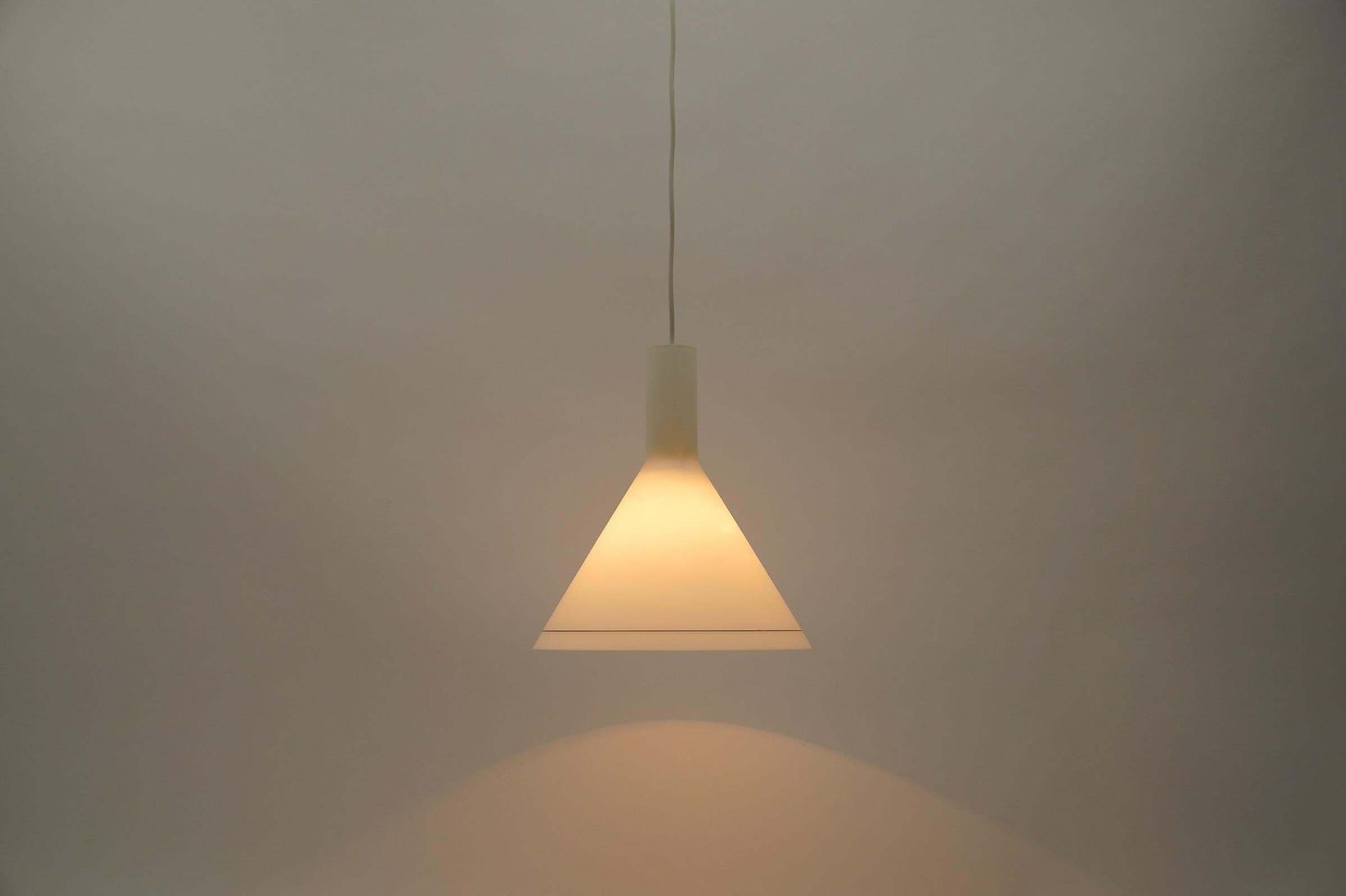 Rare Glass Ceiling Lamp "Tokio" By Wilhelm Braun Feldweg For Peill & Putzler photo 637.0