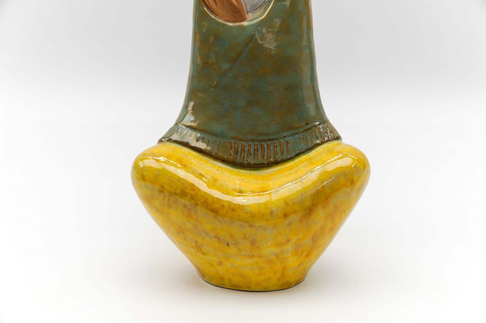 Very Rare Hungarian Ceramic Sculpture Of A Mother And Child, 1960s photo 722.0