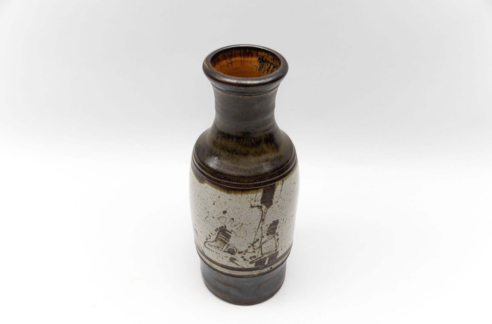 German Studio Ceramic Floor Vase Or Umbrella Stand From Wilhelm & Elly Kuch 1960 photo Home Decor