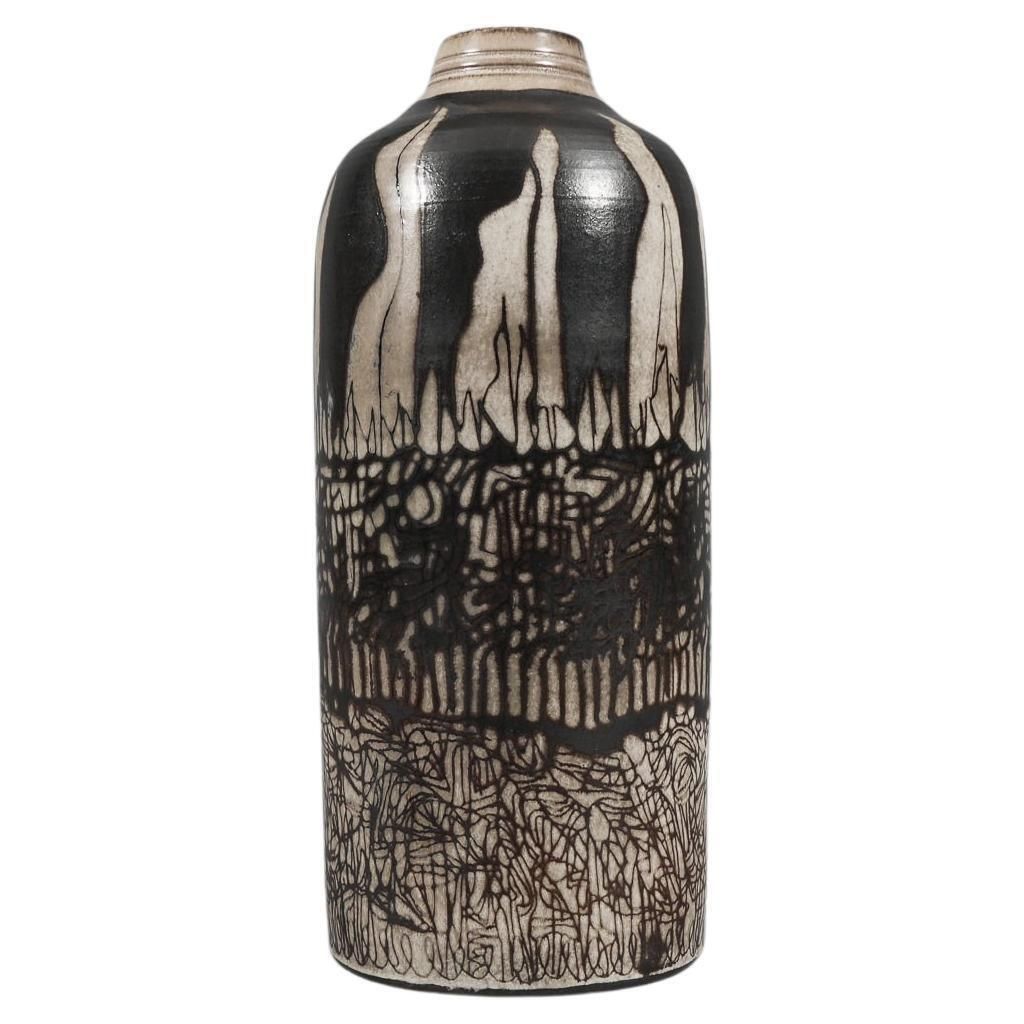 Huge Studio Ceramics Floor Vase From Wilhelm & Elly Kuch, 1960s, Germany