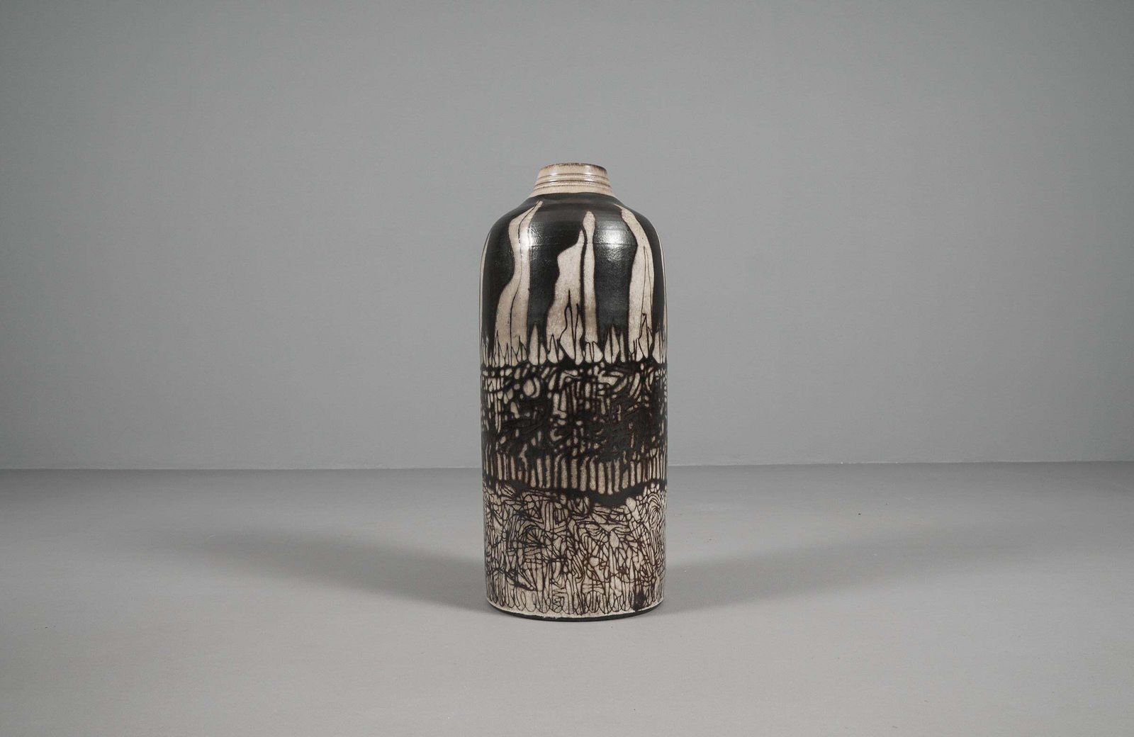 Huge Studio Ceramics Floor Vase From Wilhelm & Elly Kuch, 1960s, Germany photo furniture