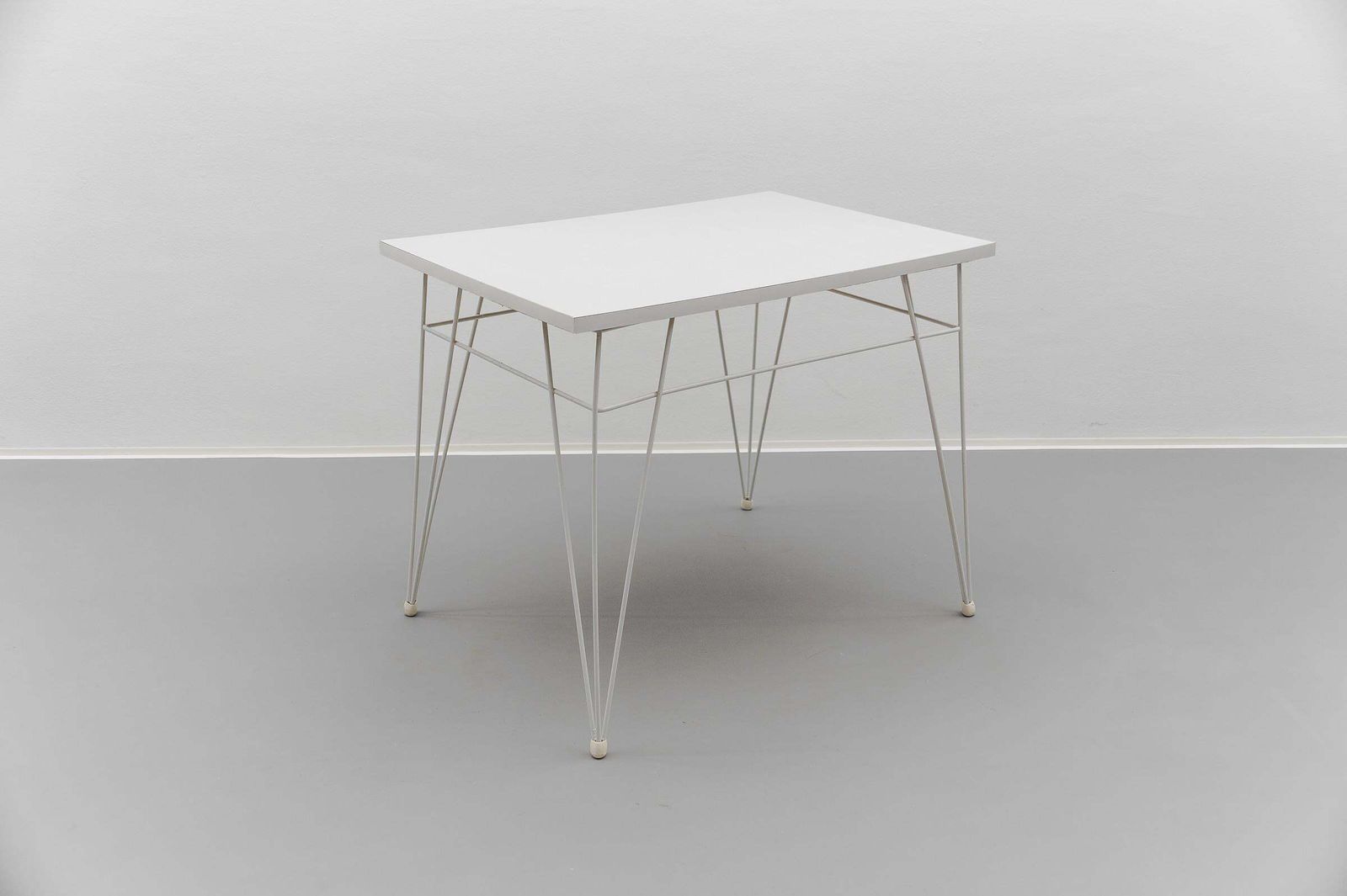 photo for sale 2x Combex Wire Chair + Table By Cees Braakman For Pastoe, 1950er Netherlands