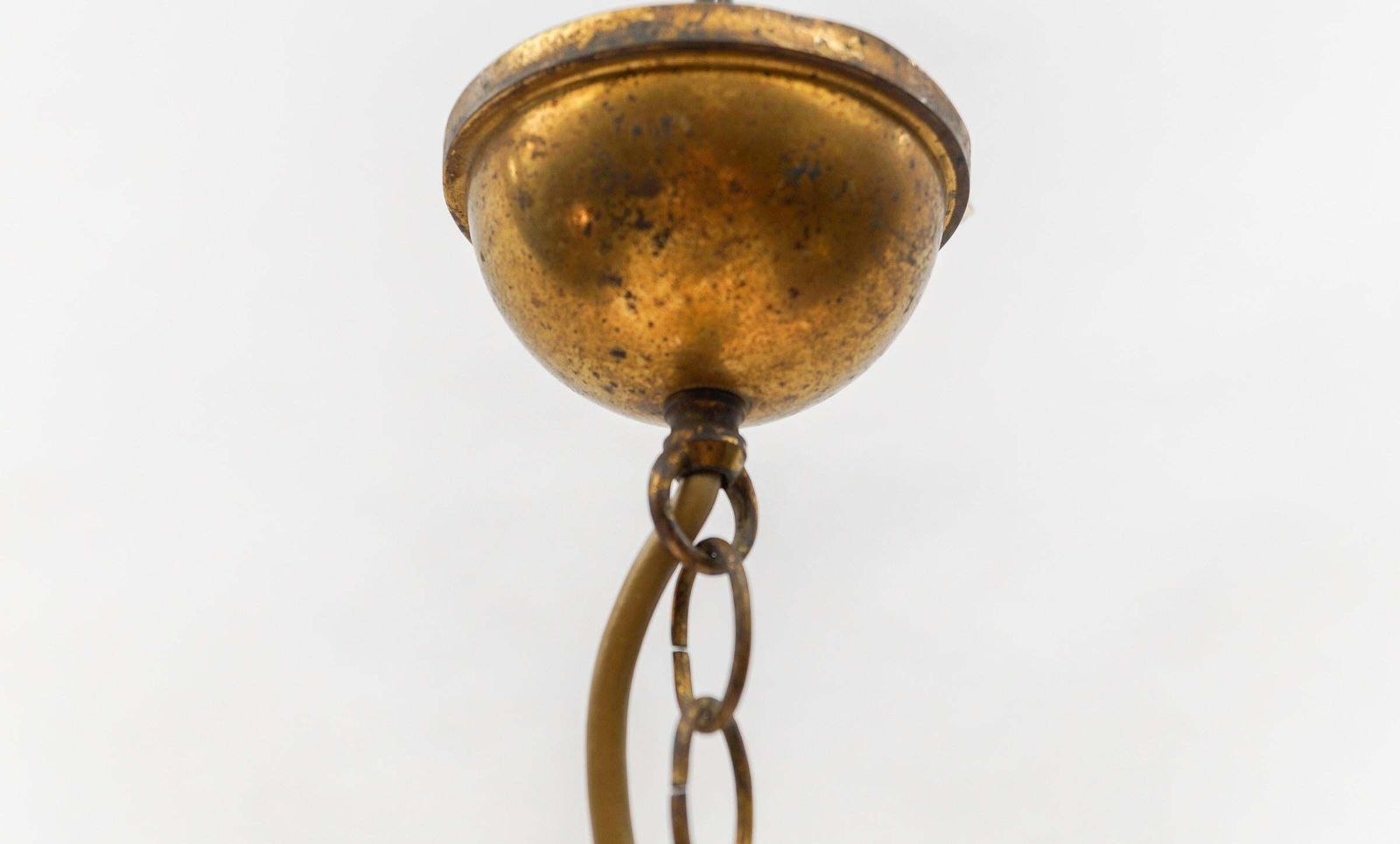 photo vintage Lovely Adolf Loos Lobmeyr Light Cut Glass And Brass, Austria 1930s