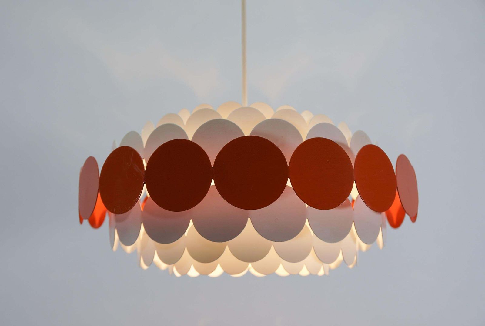 Set Of A Hanging Lamp And A Wall Lamp By Doria Leuchten, 1960s Germany photo buy