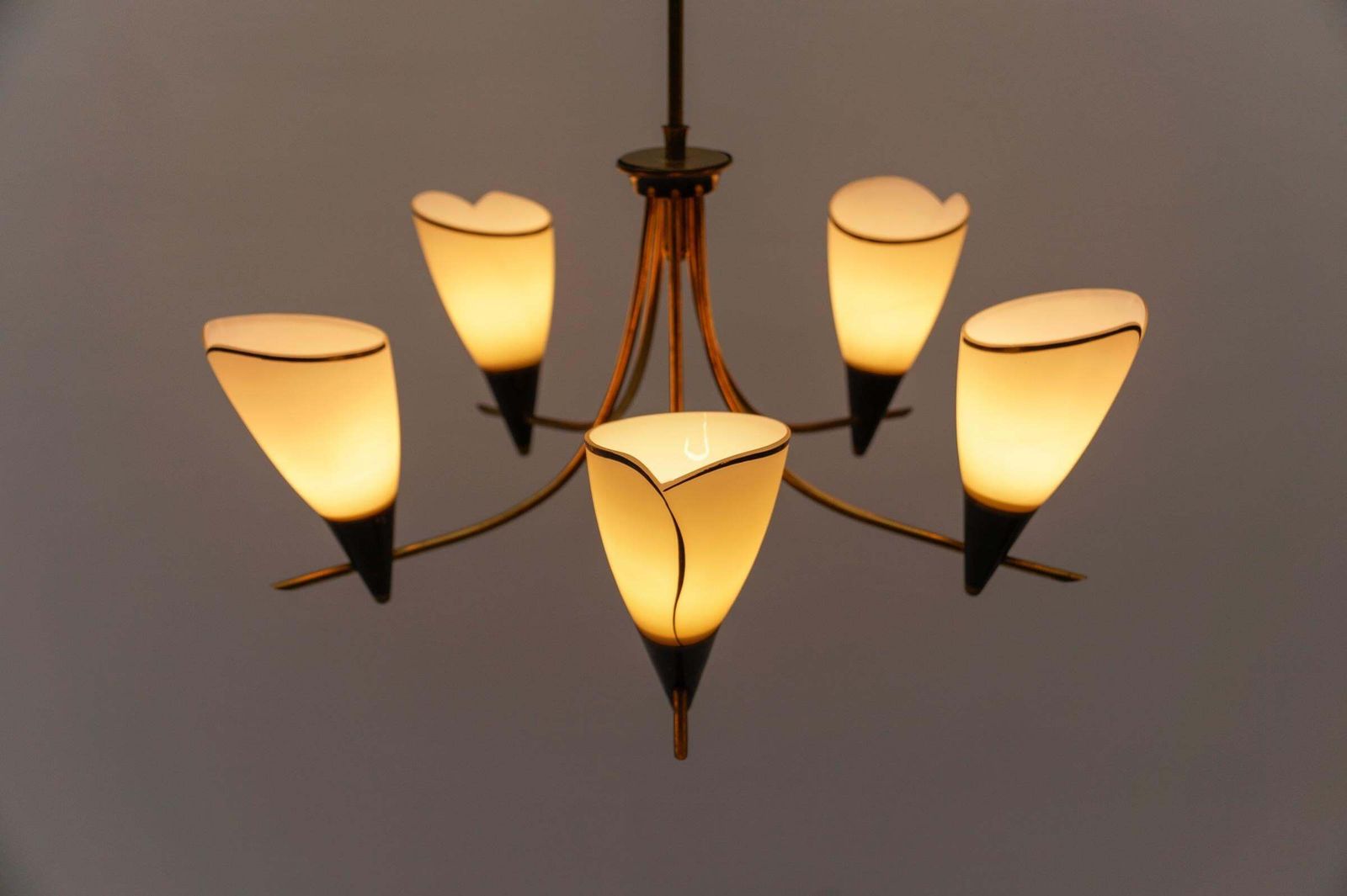 1486.0 Awesome Sputnik Lamp In The Manner Of Arteluce, Italy, 1950s photo