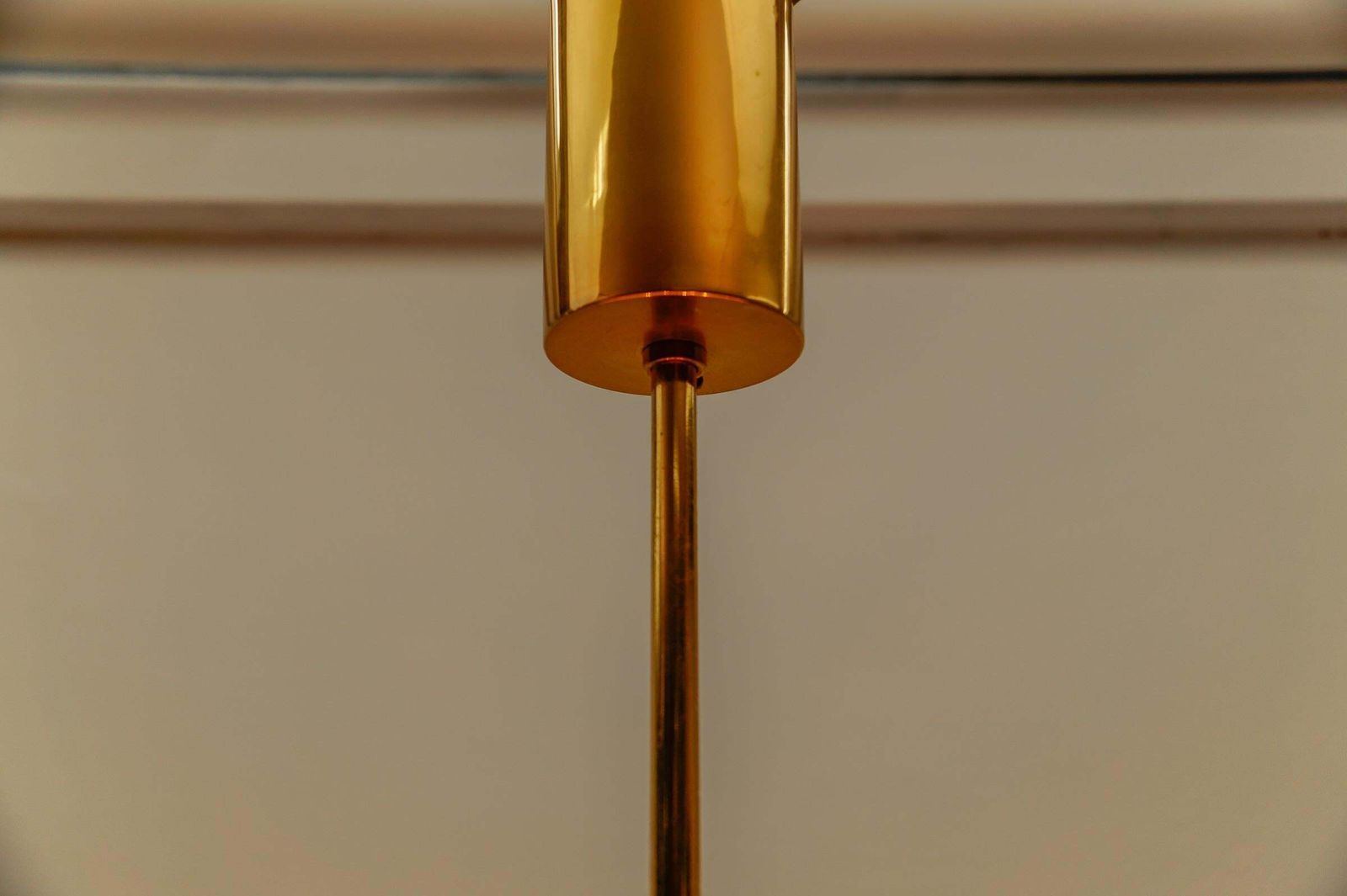 photo vintage Elegant Ice Glass And Bronze Chendelier By J.T. Kamlar Franken Kg, 1960s Austria