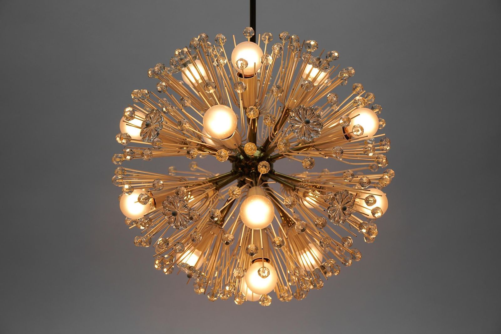 photo furniture Lovely Snowflake Lamp By Emil Stejnar For Rupert Nikoll, 1950s, Austria