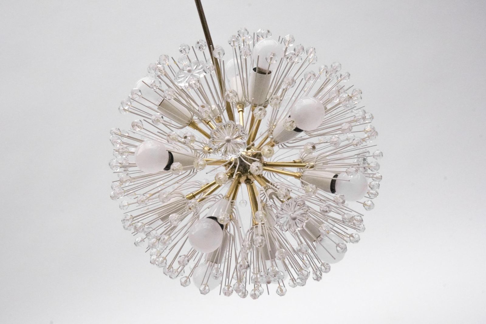 photo vinterior Lovely Snowflake Lamp By Emil Stejnar For Rupert Nikoll, 1950s, Austria