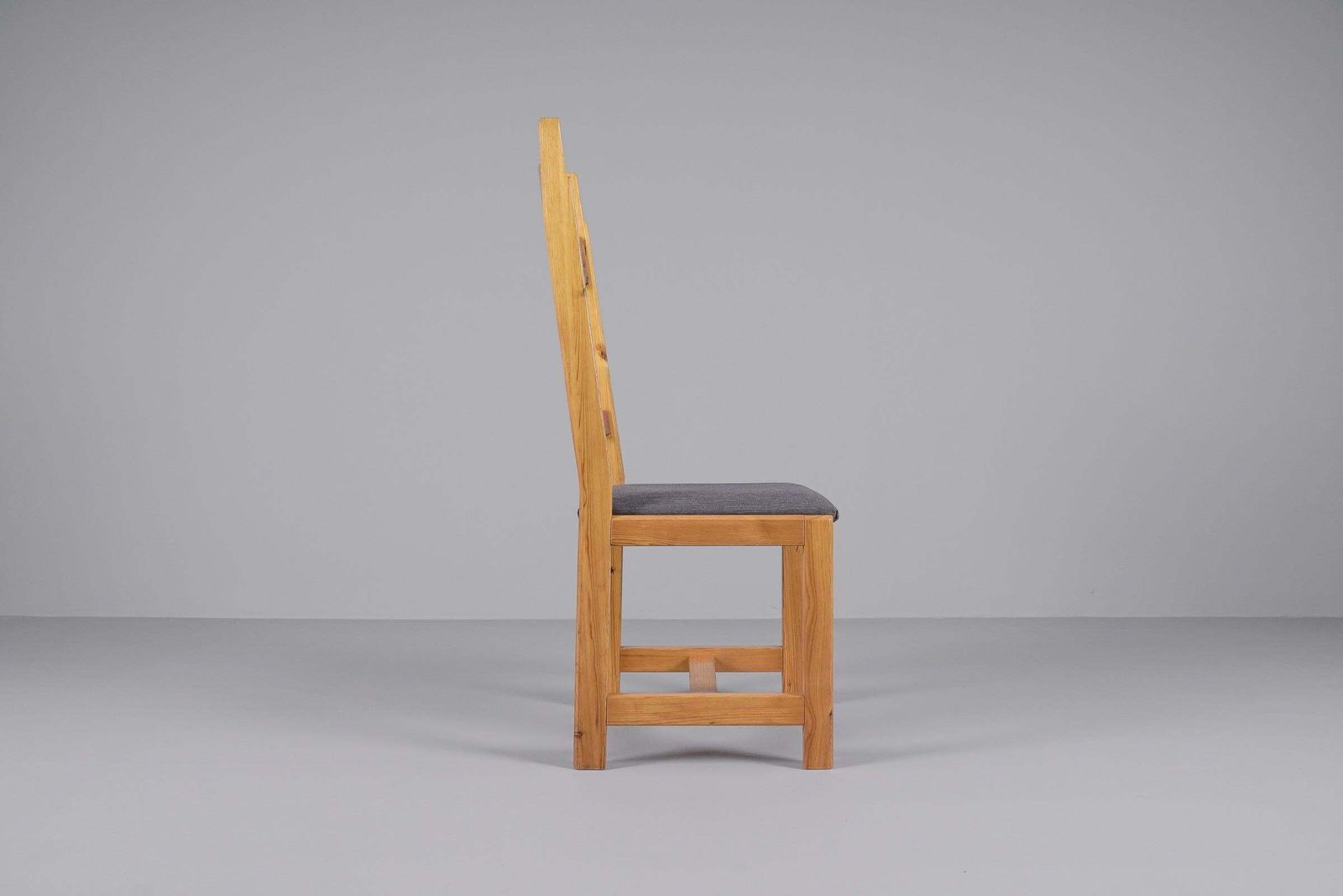photo vinterior Set Of 4 Swedish Pine Chairs By Gilbert Marklund For Furusnickarn Ab, 1970s