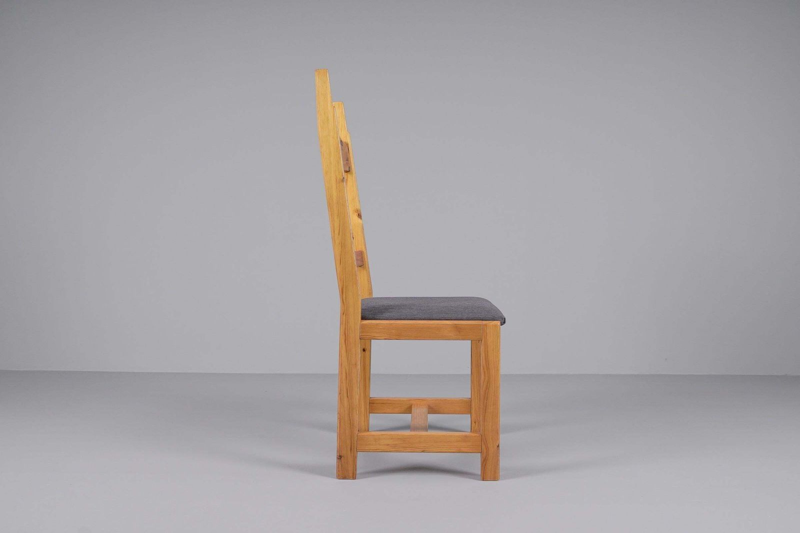 photo buy Set Of 4 Swedish Pine Chairs By Gilbert Marklund For Furusnickarn Ab, 1970s