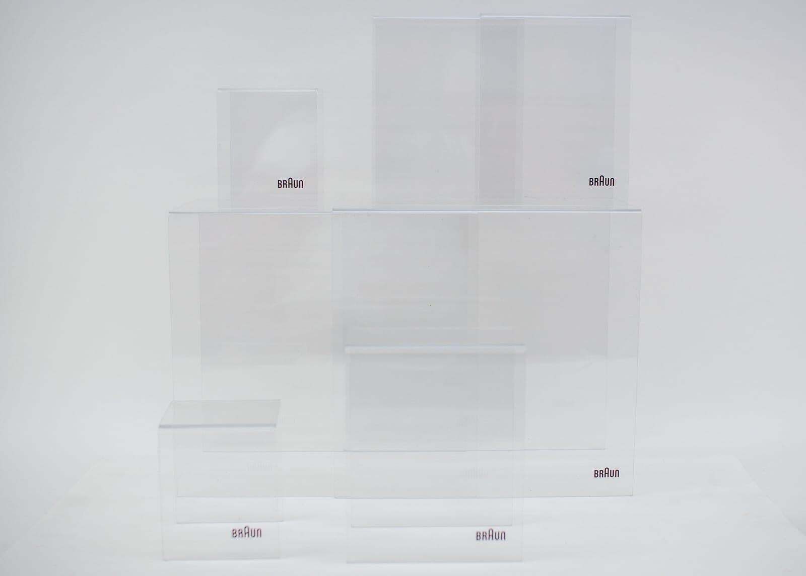 Plexiglas Stands From Braun Electric By Dieter Rams, 1960s Germany photo furniture