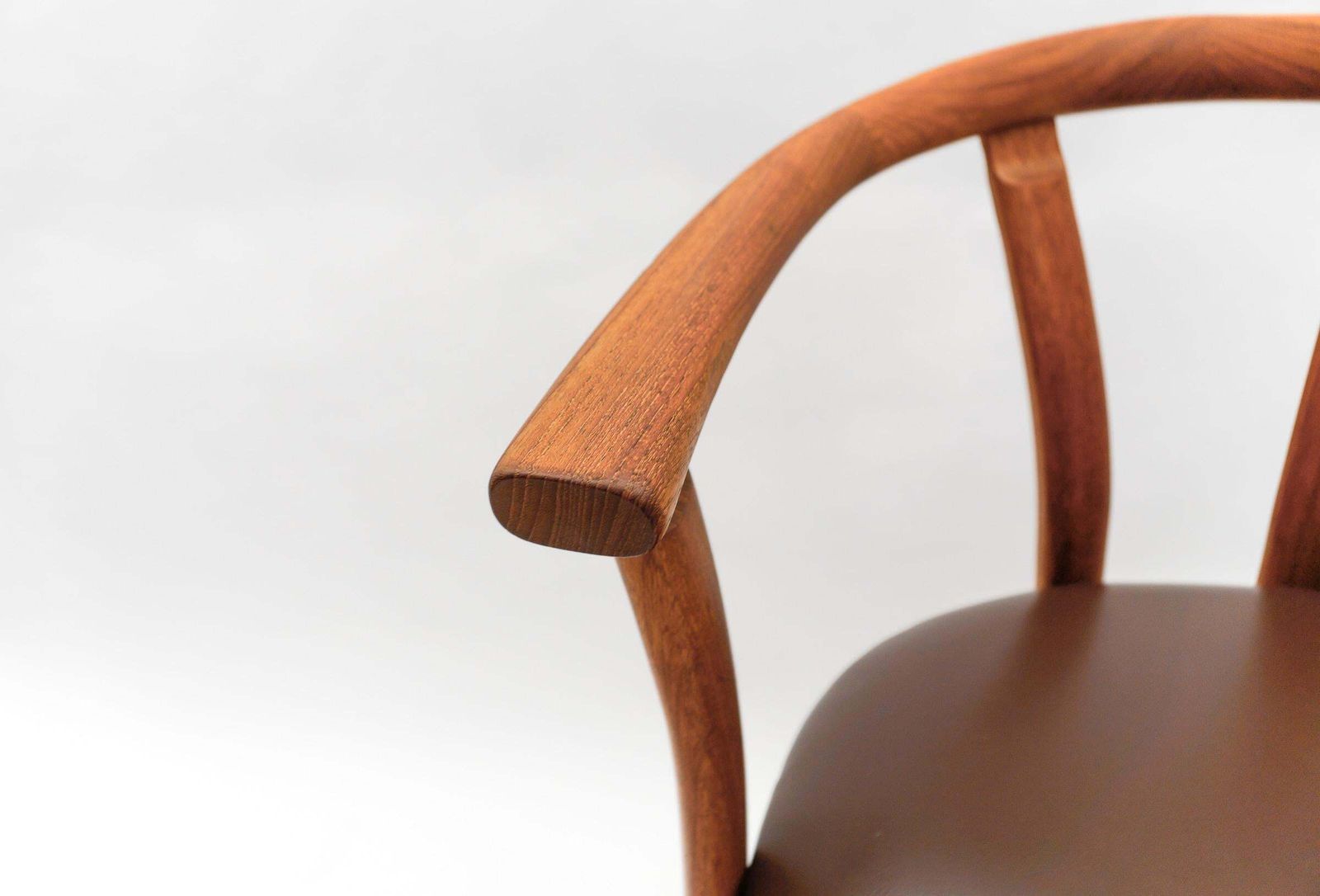 photo for sale Danish Mid Century Modern Teak Armrest Desk Chair, 1960s