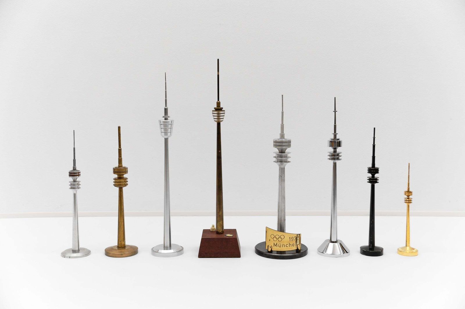 Large Mid Century Modern Tv Tower Collection Of 8 Pcs., 1970s / 1980s Germany photo for sale