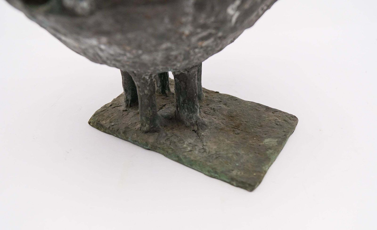 Art Unique Bronze Design Of The Ball Fountain From Nuremberg By Günther Rossow photo