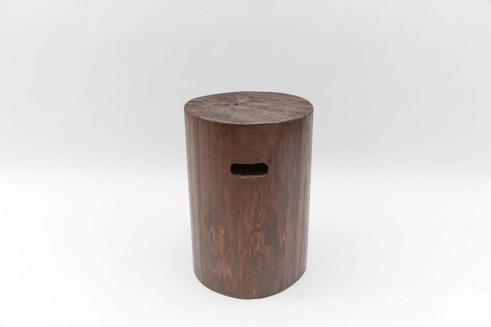 Mid Century Modern Wooden Stool From The French Alps,   1950s photo furniture
