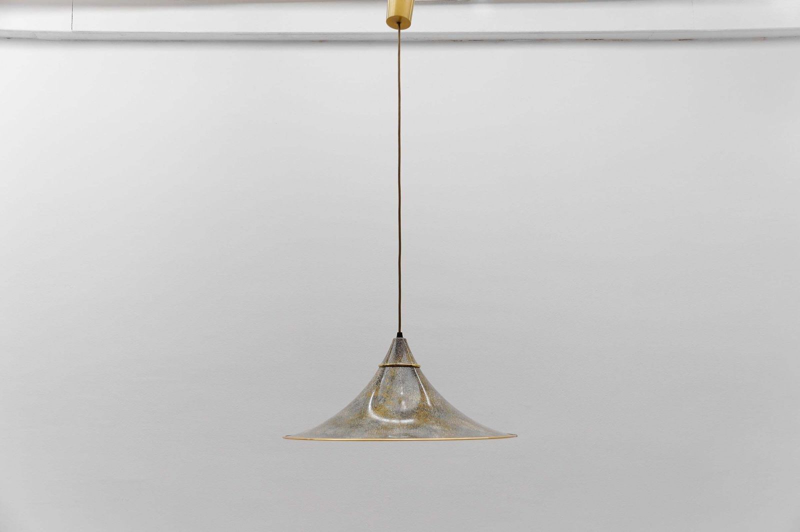 Awesome Italian Tulip Hanging Lamp, 1980s photo furniture