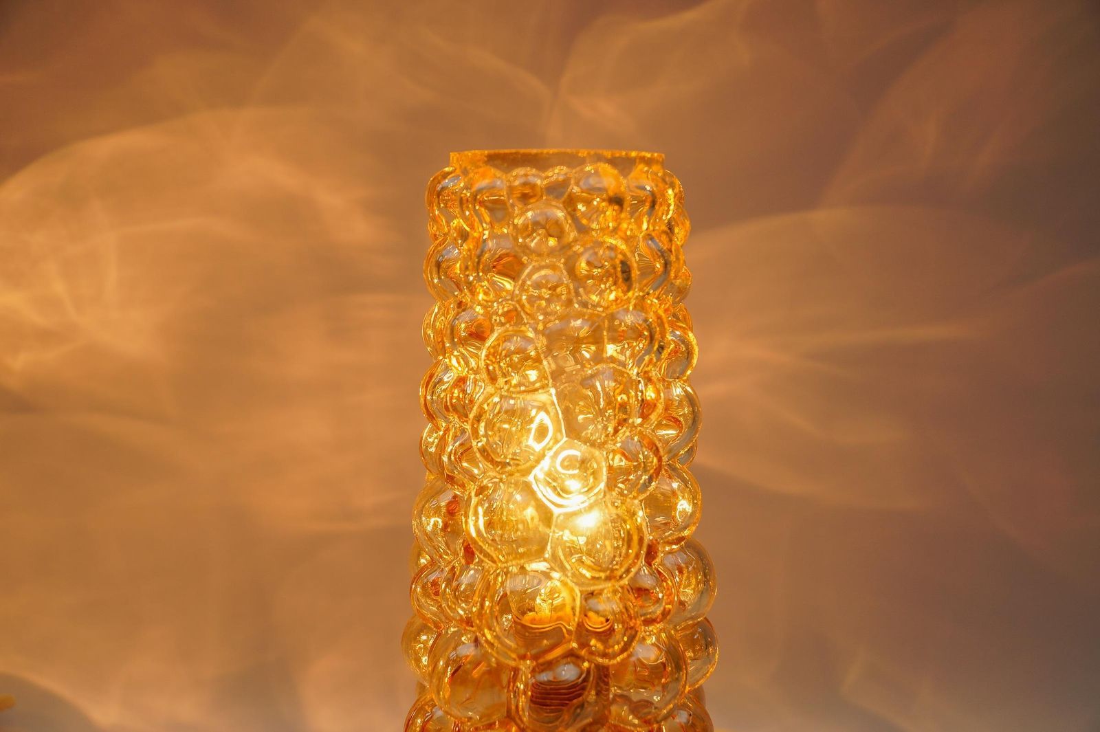 photo furniture Pair Of Bubble Glass Table Lamps By Helena Tynell, 1960s