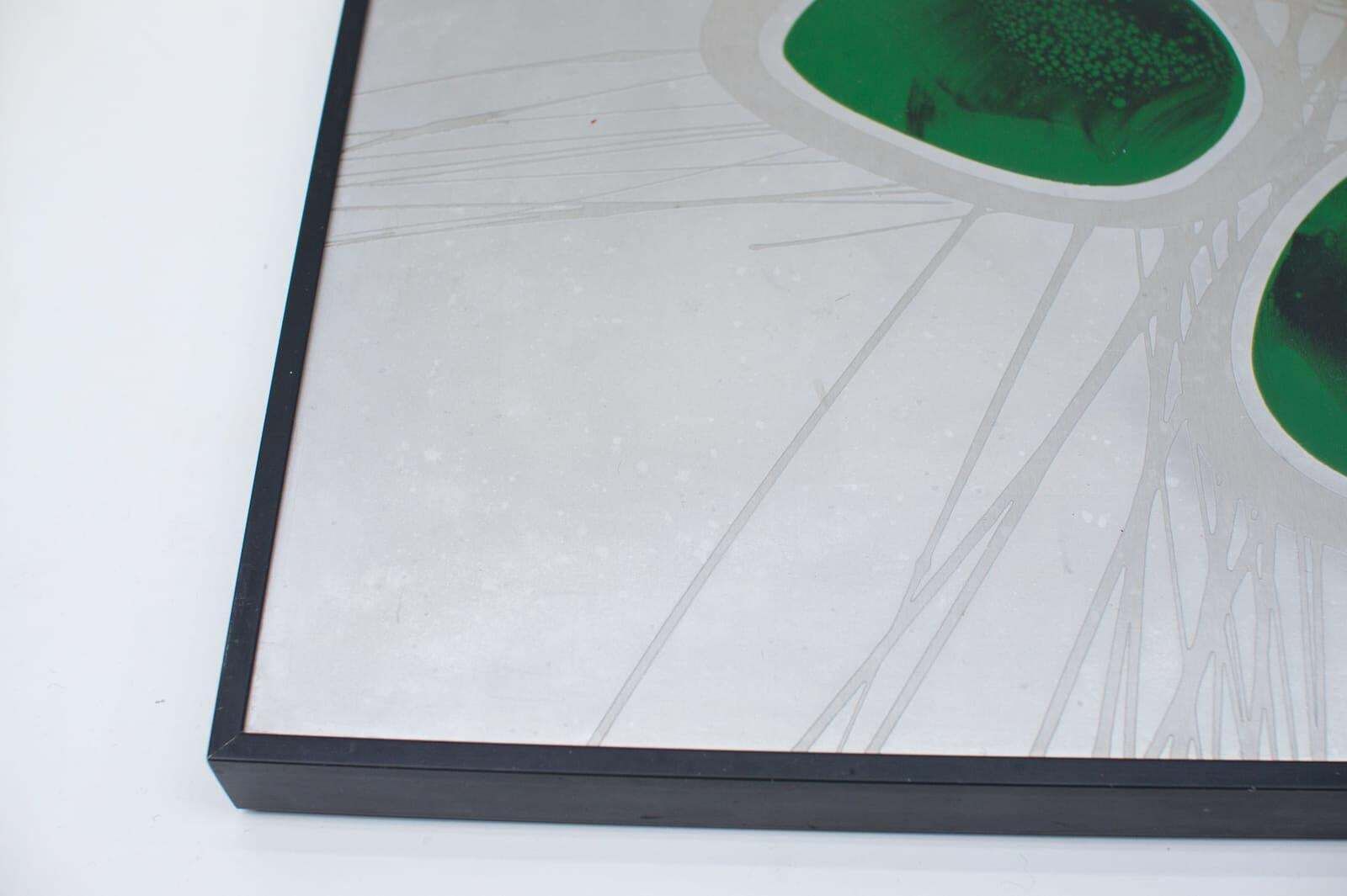 2x Unique Aluminium Mural With Enamel By Jung 1977, Germany photo buy