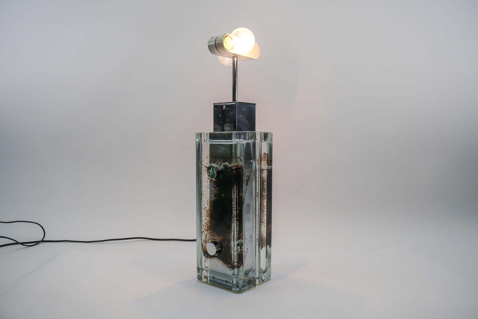 Mid Century Modern Table Lamp By Helena Tynell For Glashütte Limburg, 1970er photo furniture