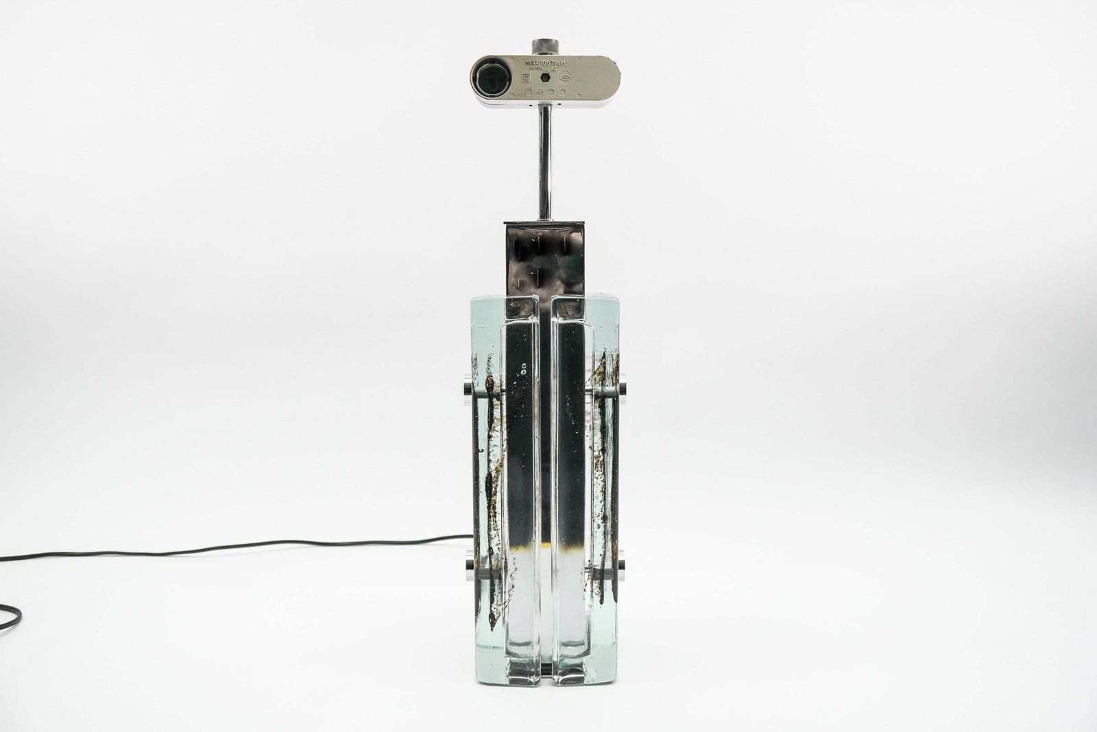 Lighting Mid Century Modern Table Lamp By Helena Tynell For Glashütte Limburg, 1970er photo
