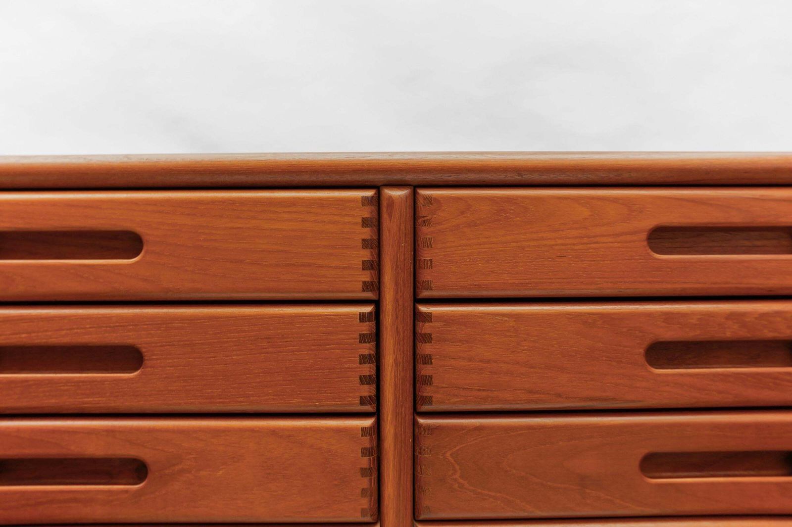 Large Mid Century Modern Scandinavian Teak Wood Commode / Sideboard, 1960s photo buy