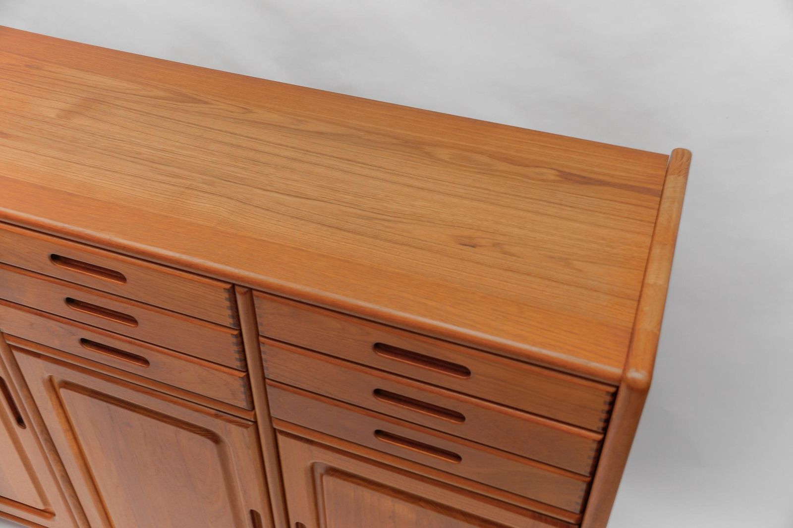 photo buy Large Mid Century Modern Scandinavian Teak Wood Commode / Sideboard, 1960s
