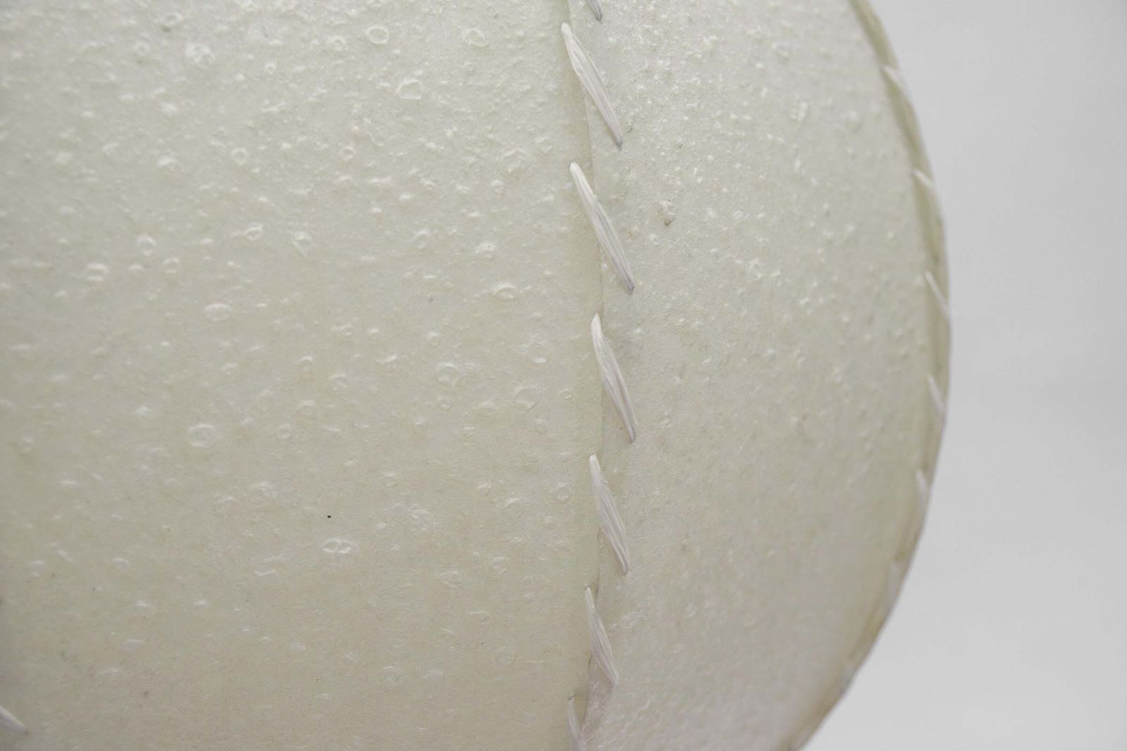 Lighting Mid Century Modern Skin Ball Lamp, 1960s, Italy photo