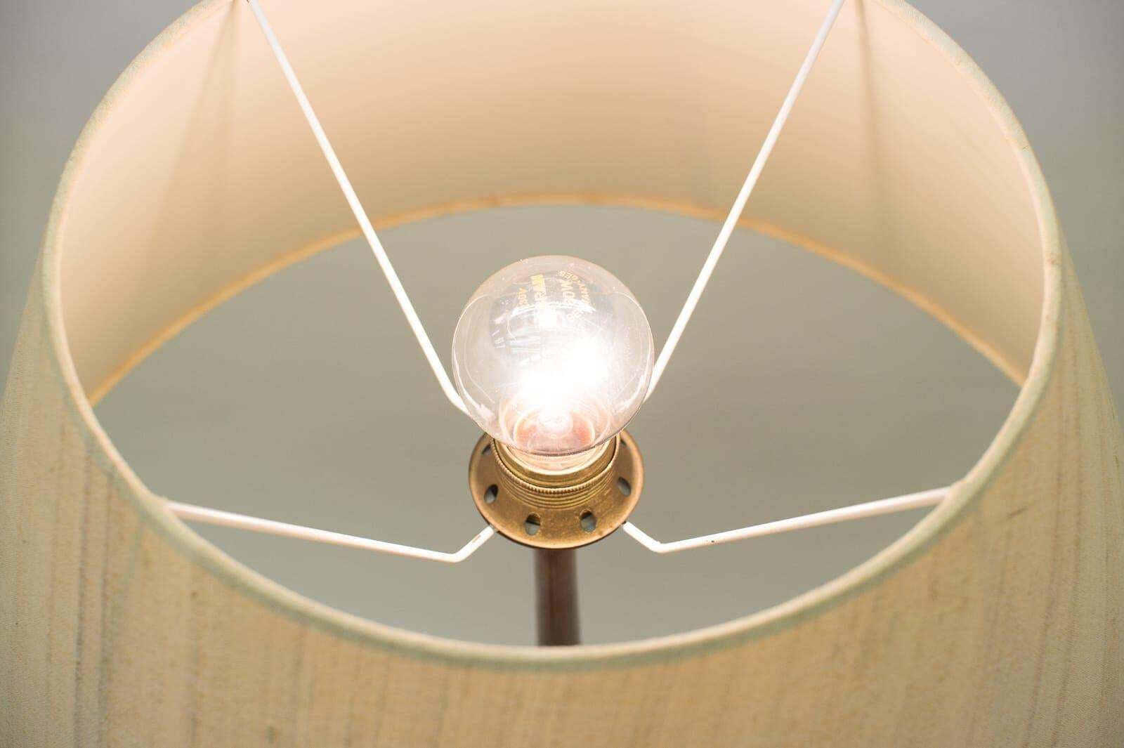 photo vintage Very Rare Handmade Copper Floor Lamp From R.S.A., South Africa, 1970s