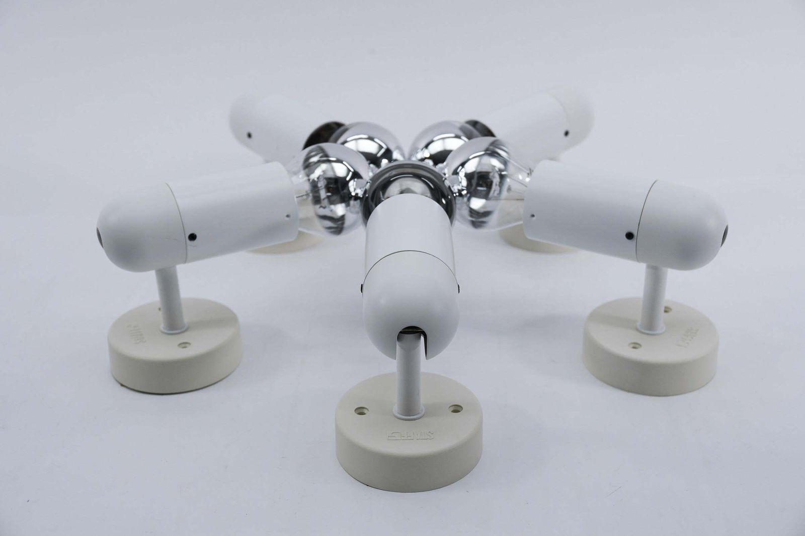 Set Of 5 Wall Or Ceiling Lamps By Staff Leuchten, 1960s, Germany photo 552.0