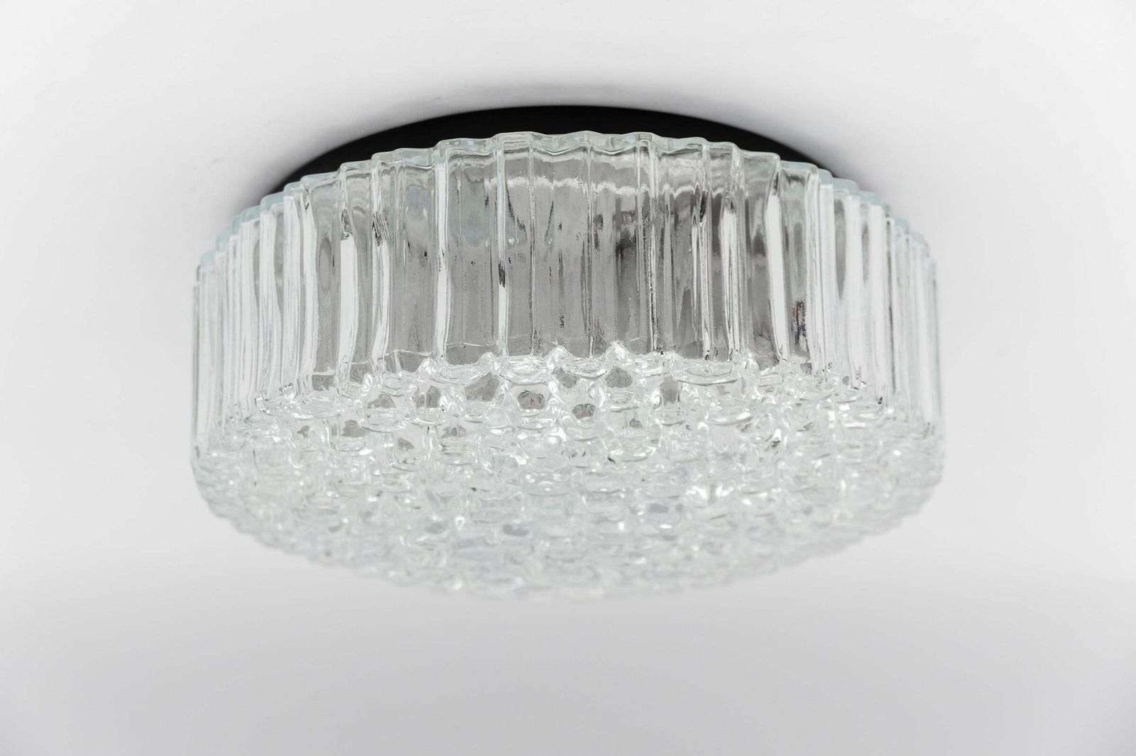 1. Of 2 Lovely Bubble Glass Flush Mount Lamp By Helena Tynell For Limburg photo Lighting
