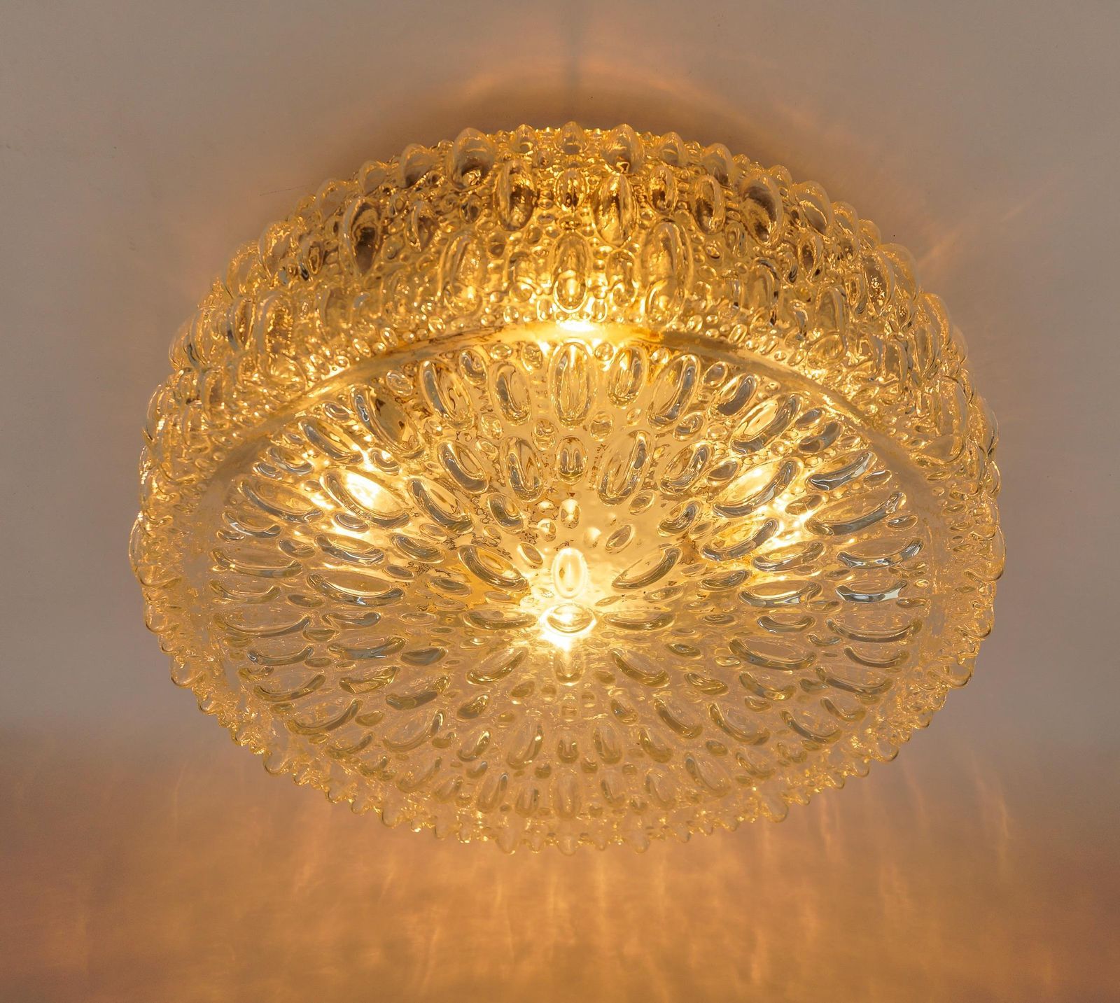 1. Of 3 Huge Bubble Glass Wall Lamp / Flush Mount By Limburg, 1960s Germany photo buy