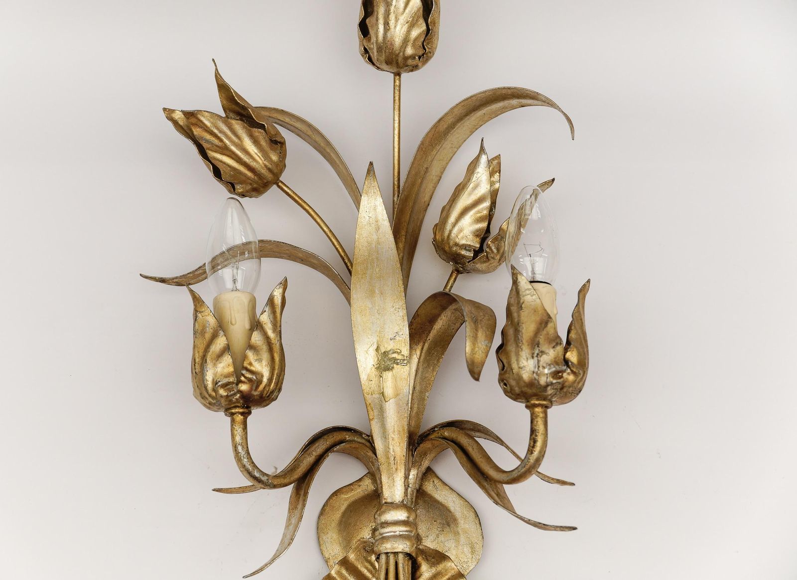 977.0 Pair Of Lucienne Monique "Scandicci" Fireenze Wall Lights Wall Lamp Italy 1970s photo