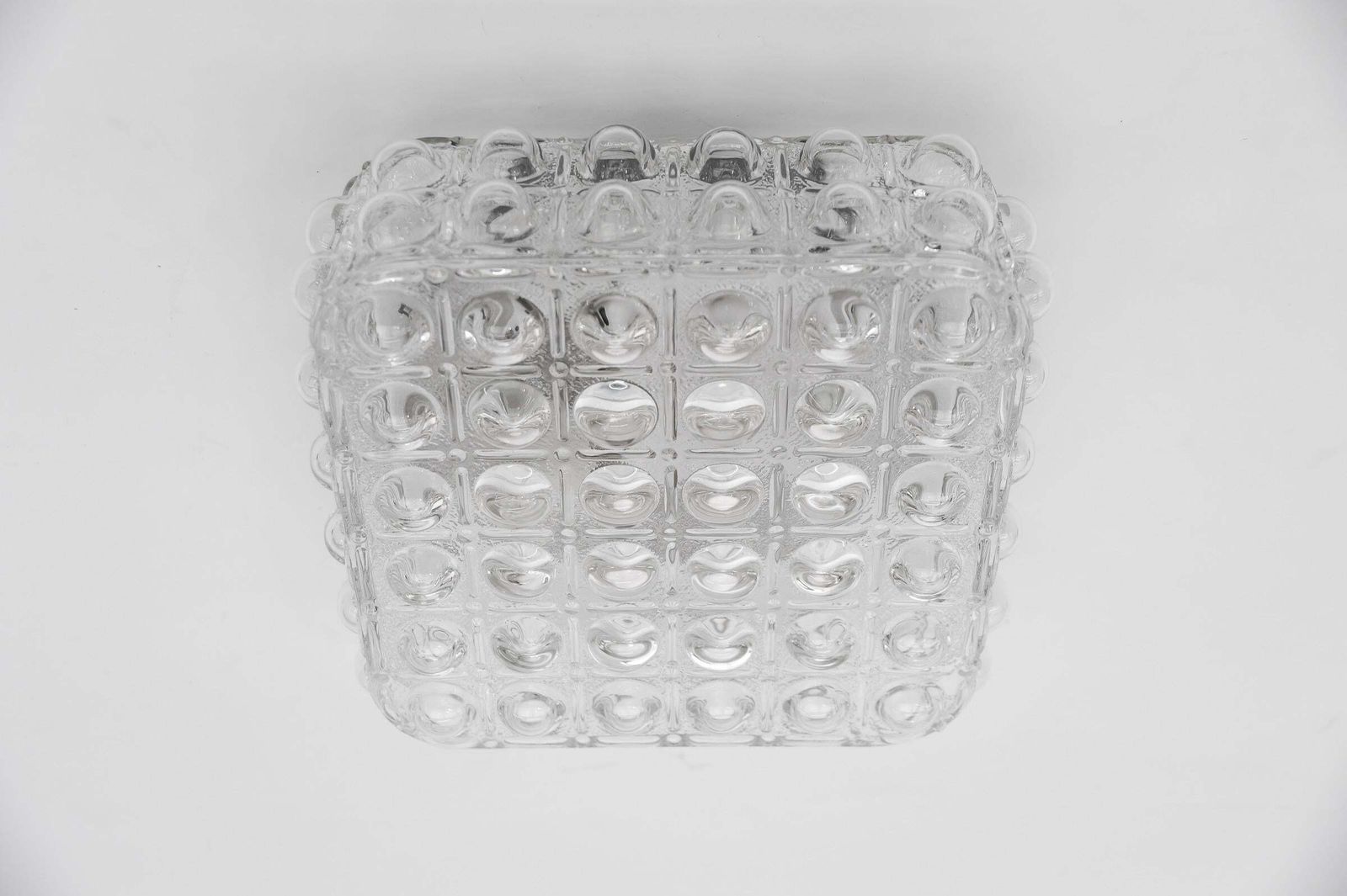 1 Of 3 Clear Bubble Glass Flush Mount Lamp By Helena Tynell, Germany 1960s photo furniture