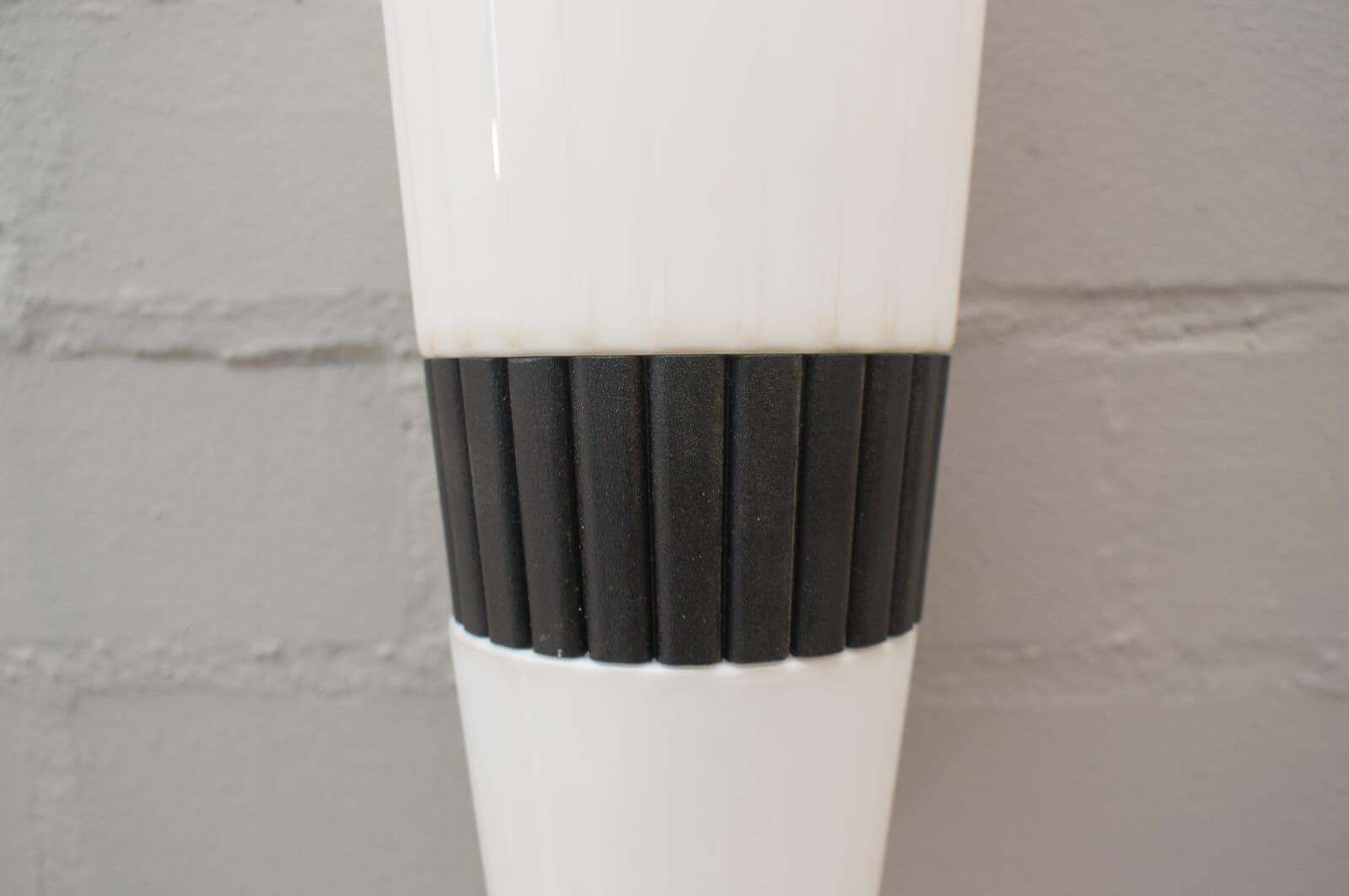 Large Midcentury Outdoor Aluminium Casting And Glass Wall Light, 1960s photo vintage
