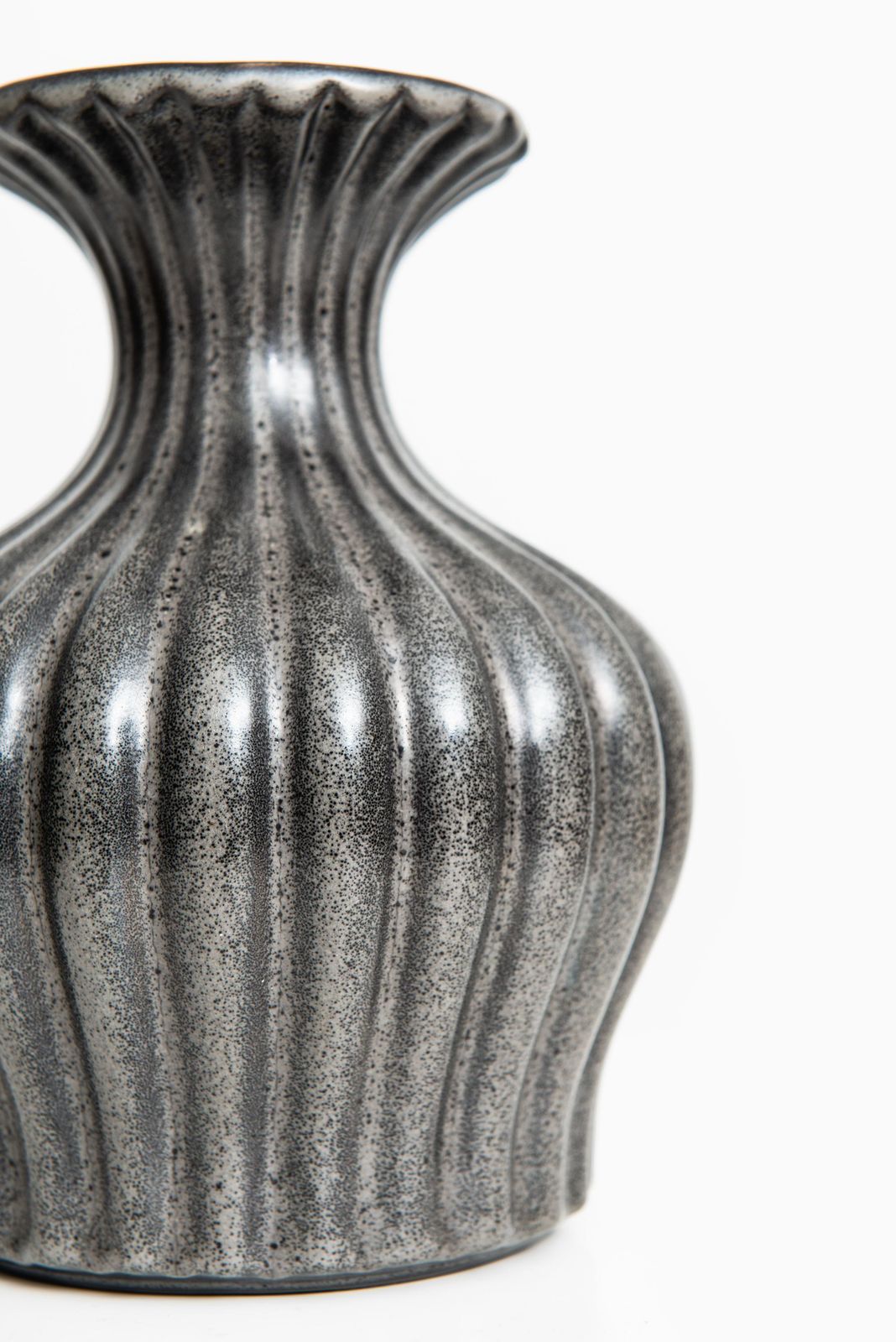 Ewald Dahlskog Ceramic Vase Produced By Bobergs Fajansfabrik In Sweden photo 1699.0