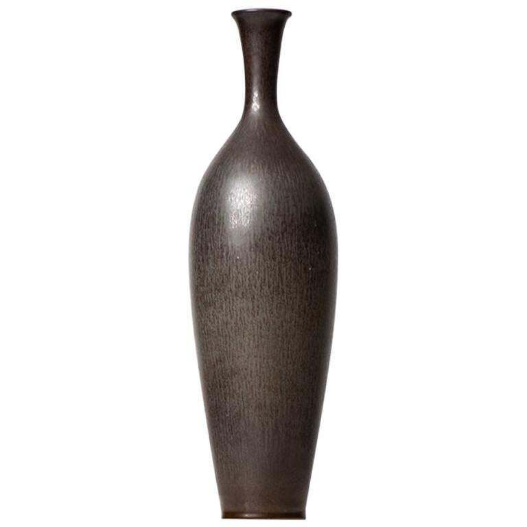 Berndt Friberg Ceramic Vase By Gustavsberg In Sweden