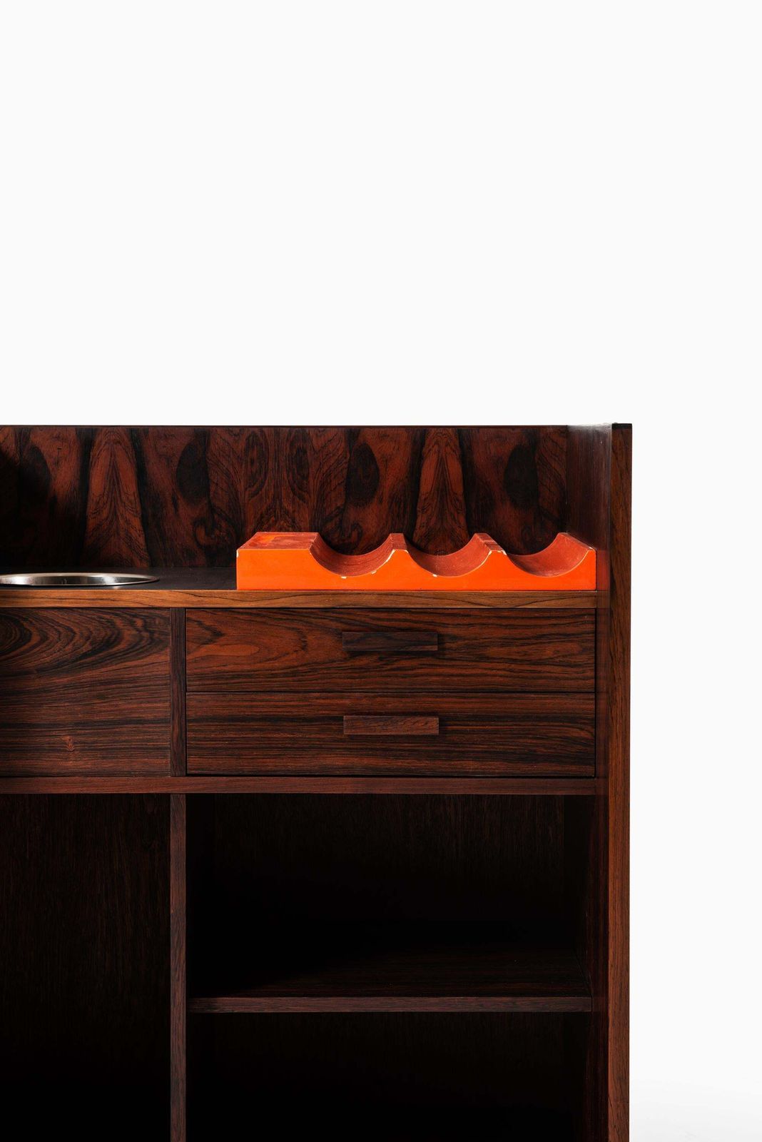 Expanding Captain's Bar In Rosewood Produced By Dyrlund In Denmark photo for sale