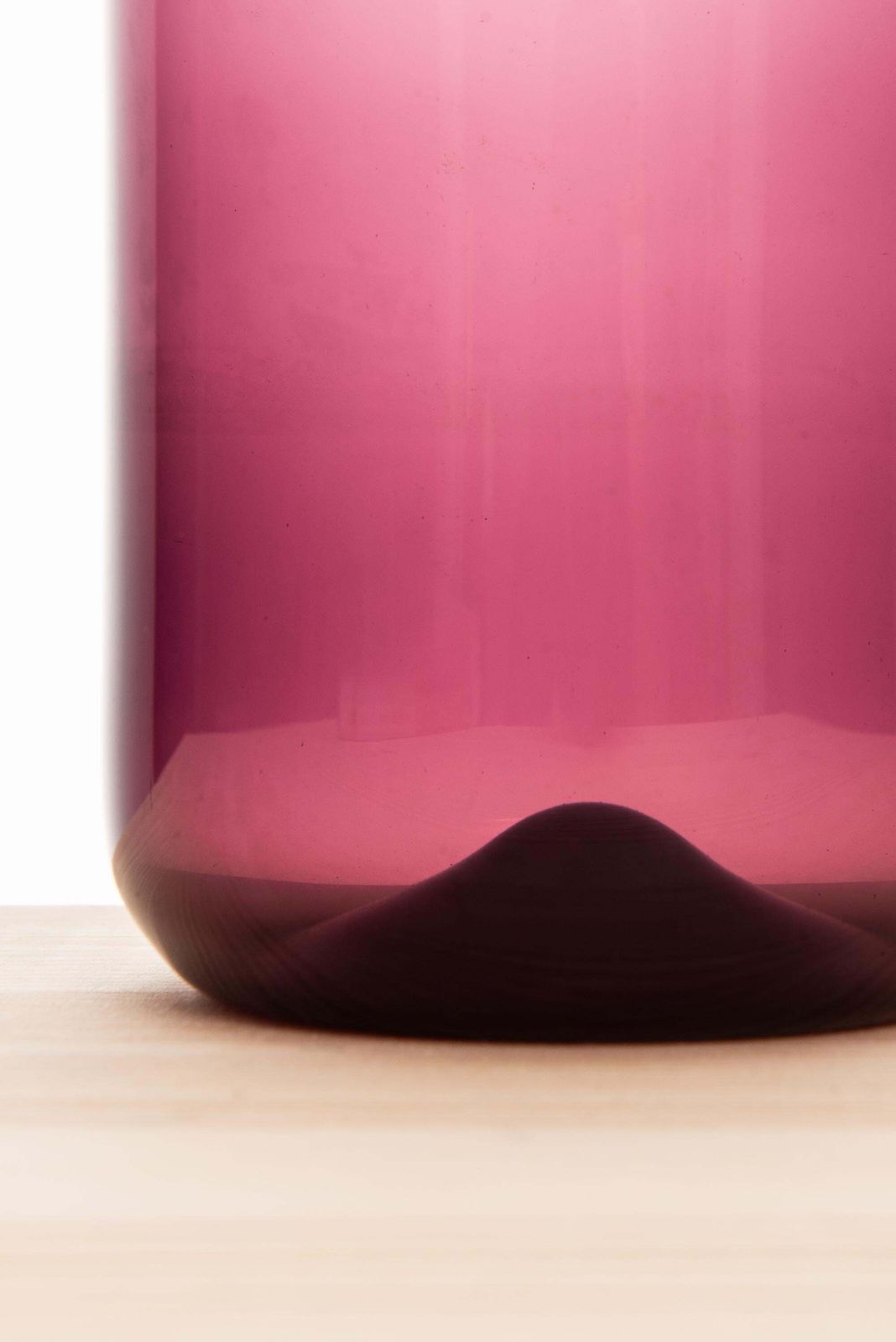 Timo Sarpaneva Glass Vase Model Pullo Produced By Iittala In Finland photo for sale
