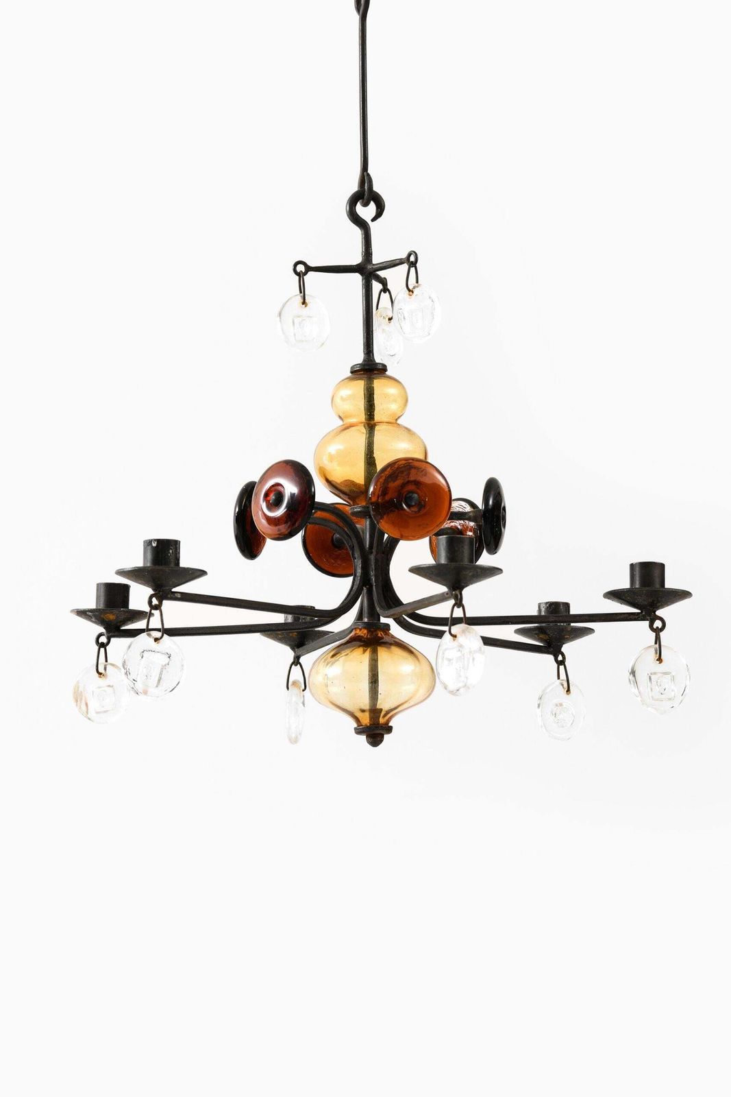 Erik Höglund Hanging Candelabra Produced By Boda In Sweden photo vinterior