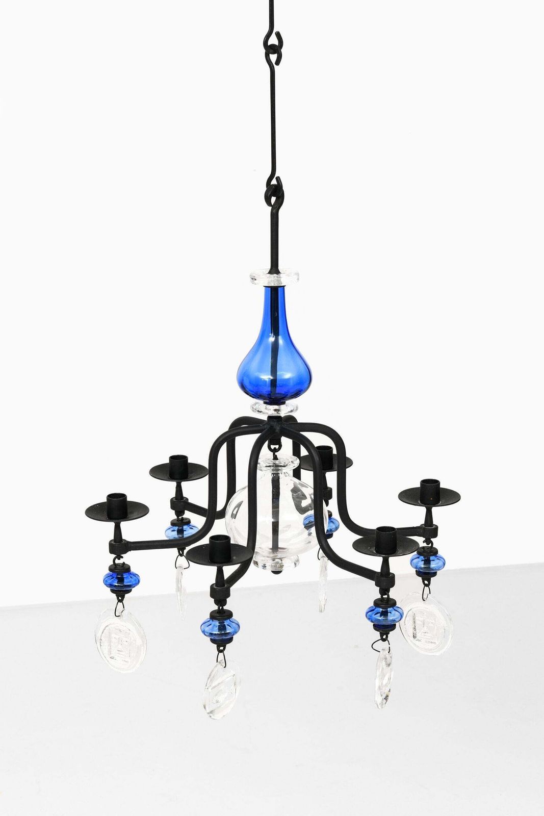 Erik Höglund Hanging Candelabra Produced By Boda In Sweden photo vinterior