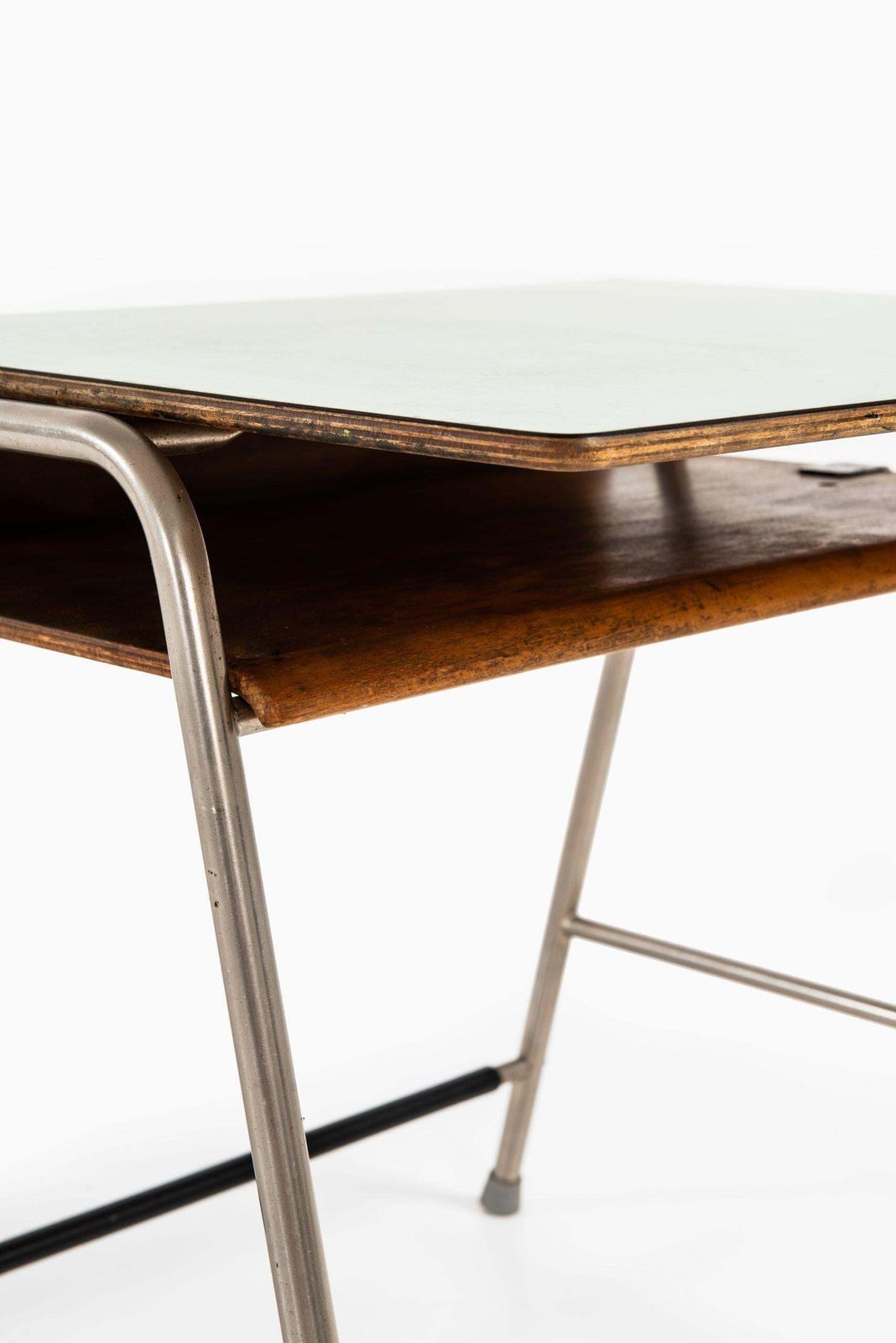Arne Jacobsen Munkegaard School Desk Produced By Fritz Hansen In Denmark photo vinterior