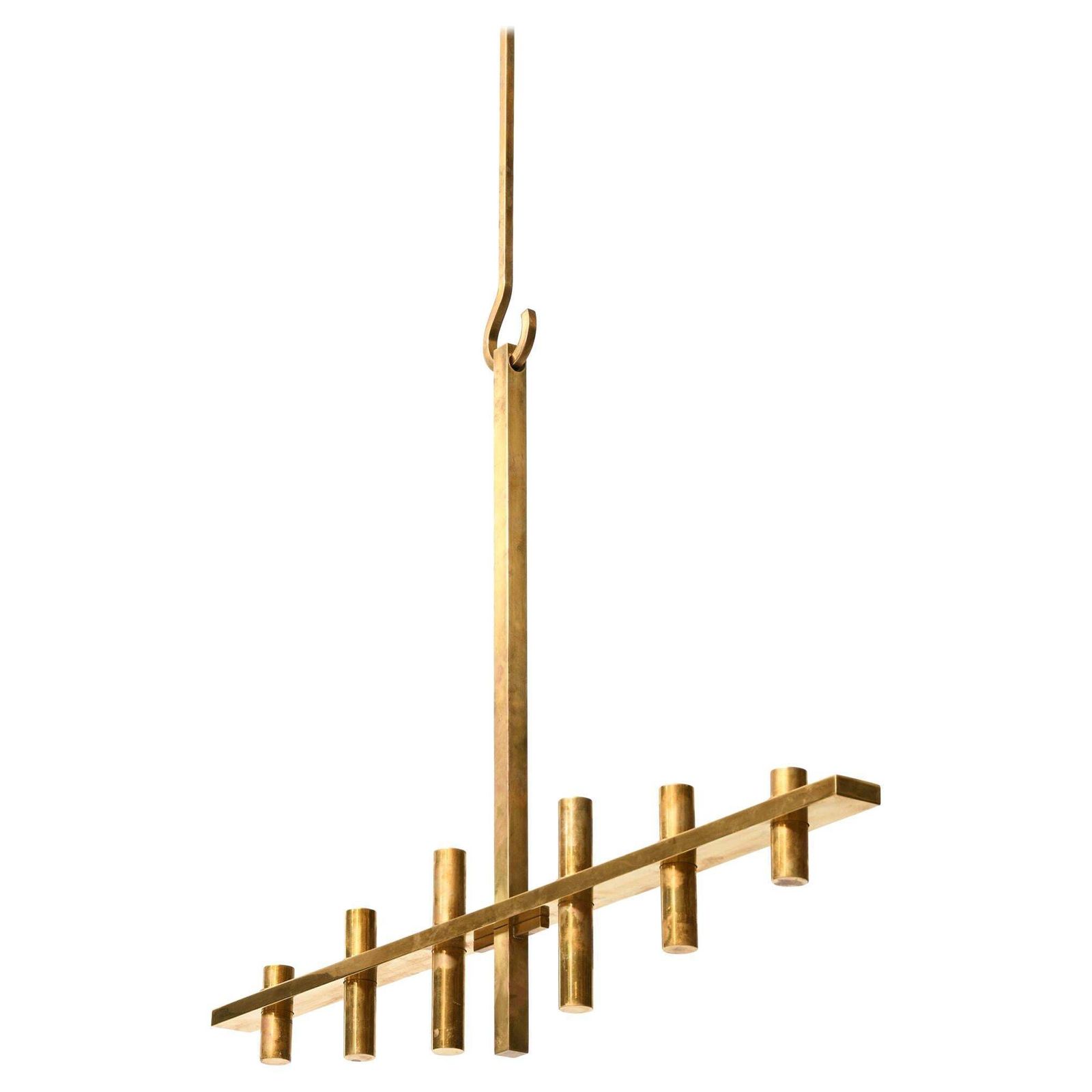 Hanging Chandelier In The Manner Of Hans Agne Jakobsson