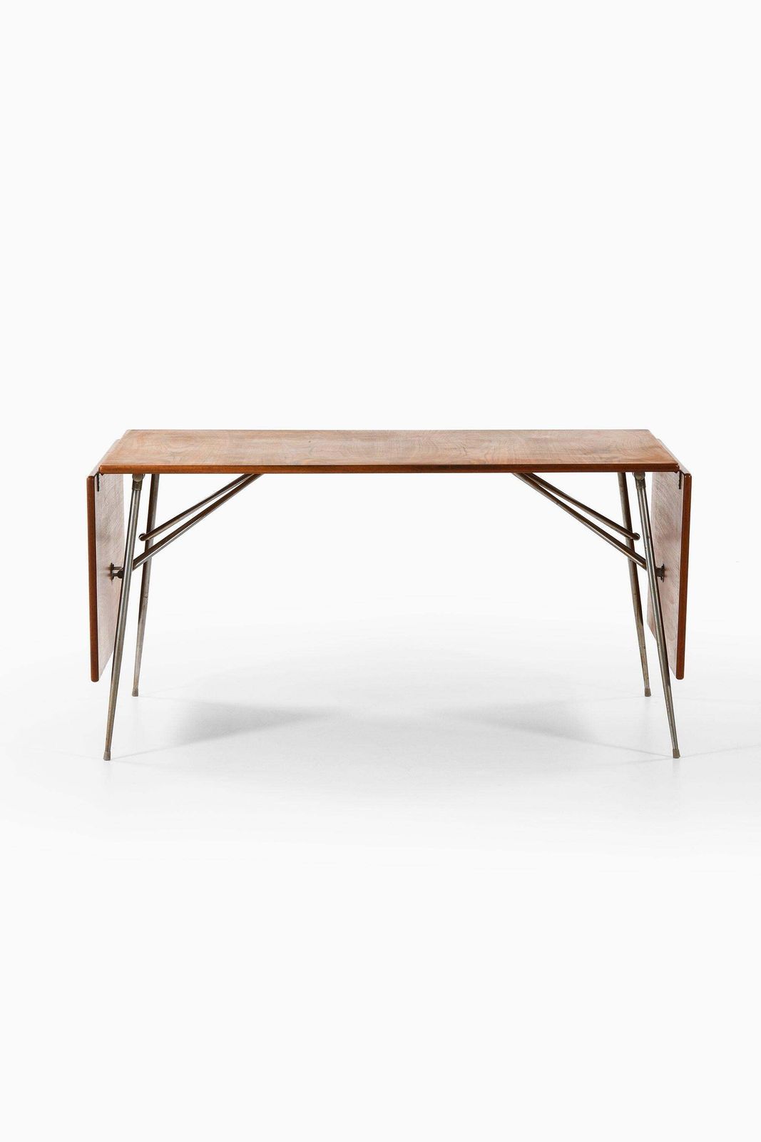 Dining Table / Desk In Teak And Steel By Børge Mogensen, 1953 photo Furniture
