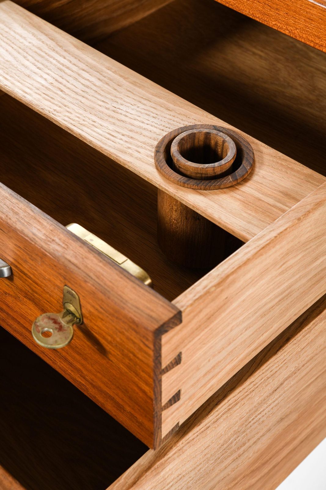 Hans Wegner Desk Produced By Cabinetmaker Johannes Hansen In Denmark photo buy