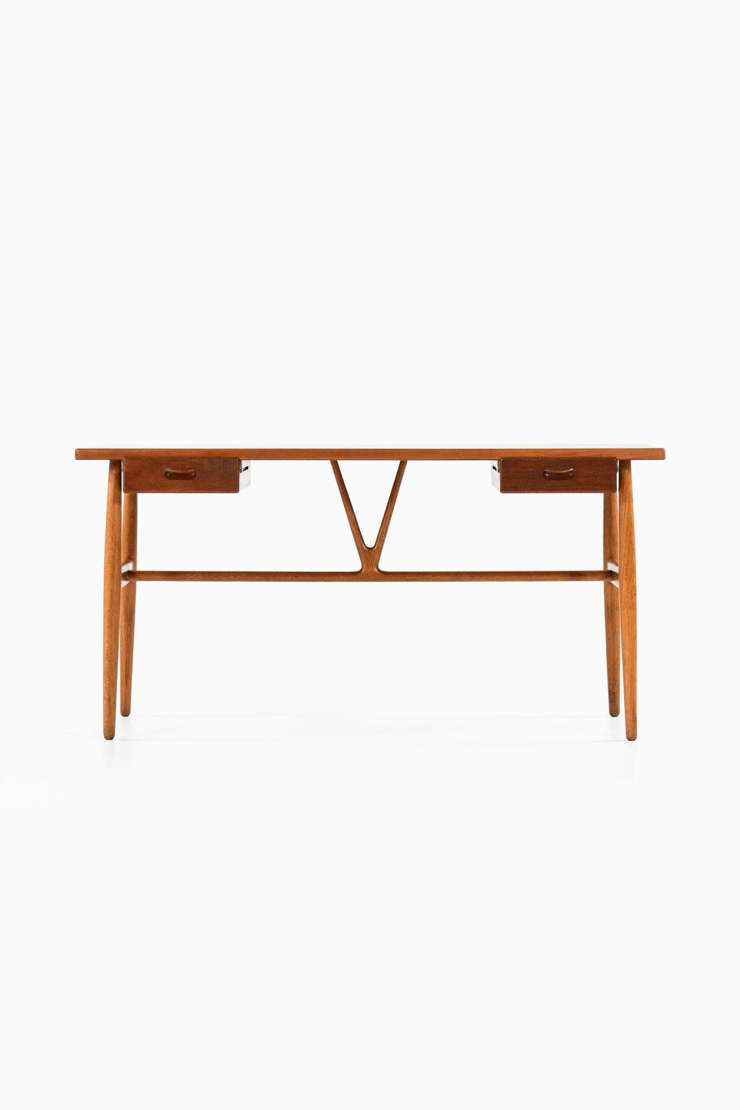 Hans Wegner Desk Model Jh 563 By Cabinetmaker Johannes Hansen In Denmark photo furniture
