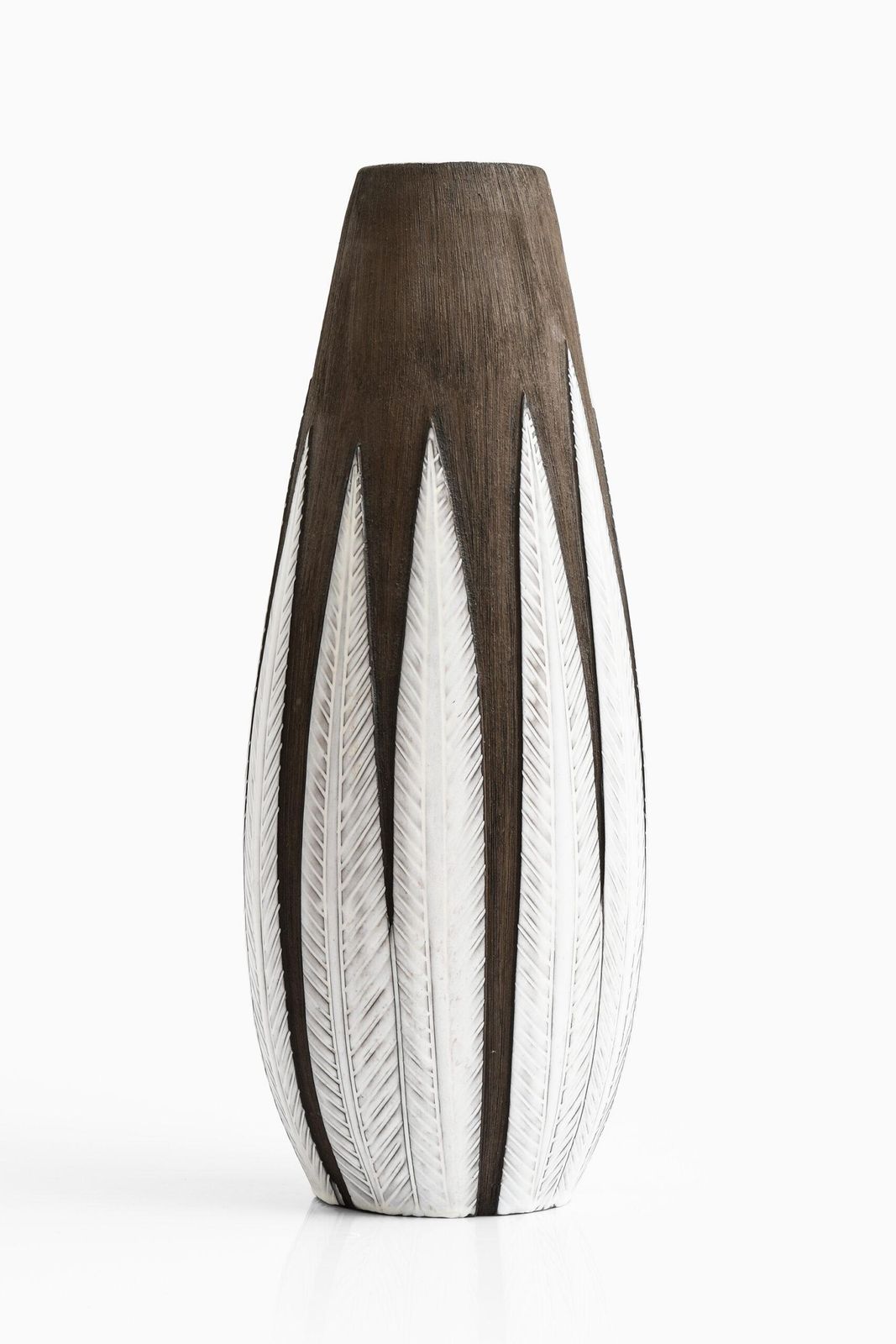 Anna Lisa Thomson Floor Vase Model Paprika Produced By Upsala Ekeby In Sweden photo for sale
